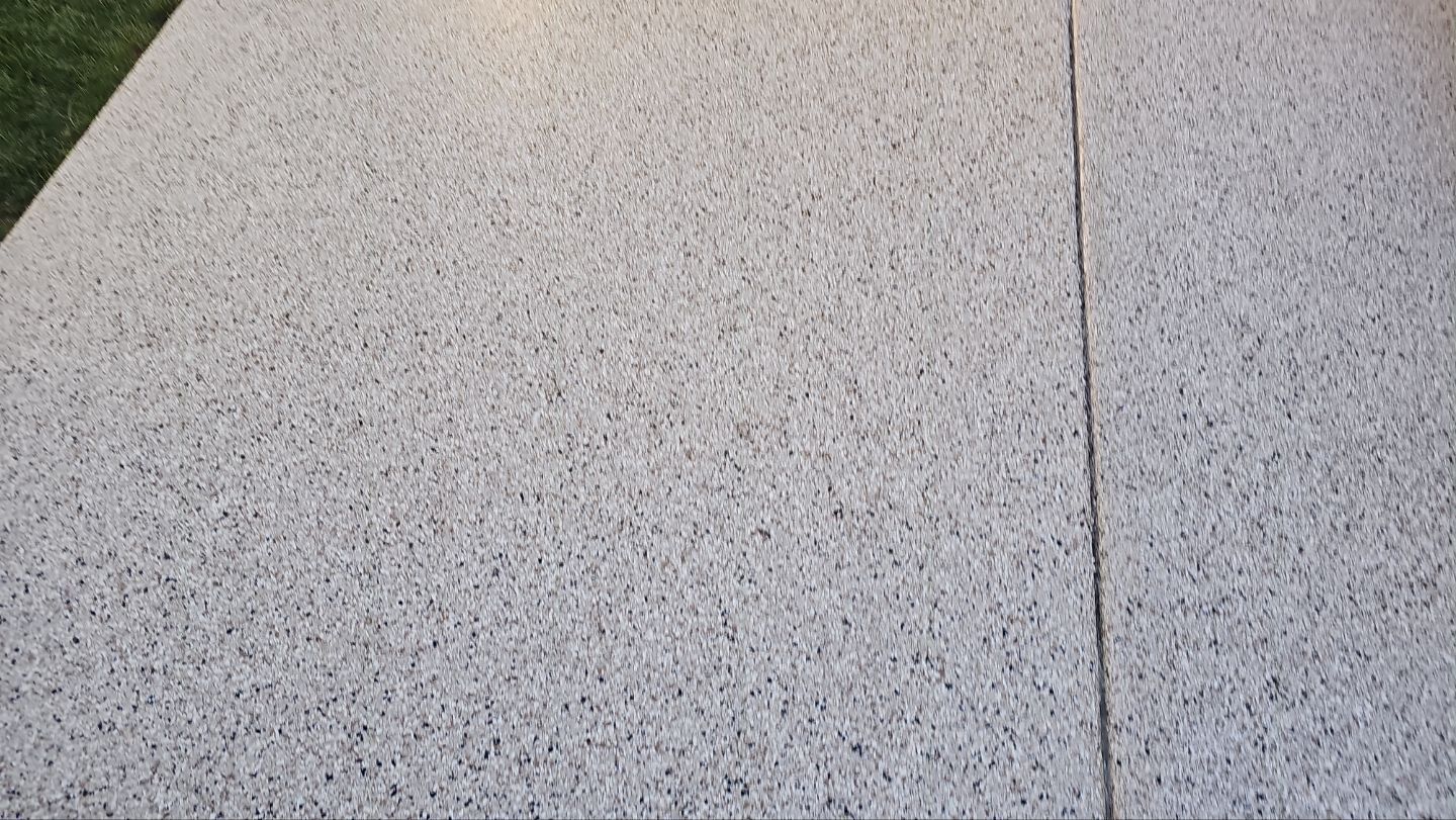 Patio Transformation using Driftwood by Croc Coatings, LLC