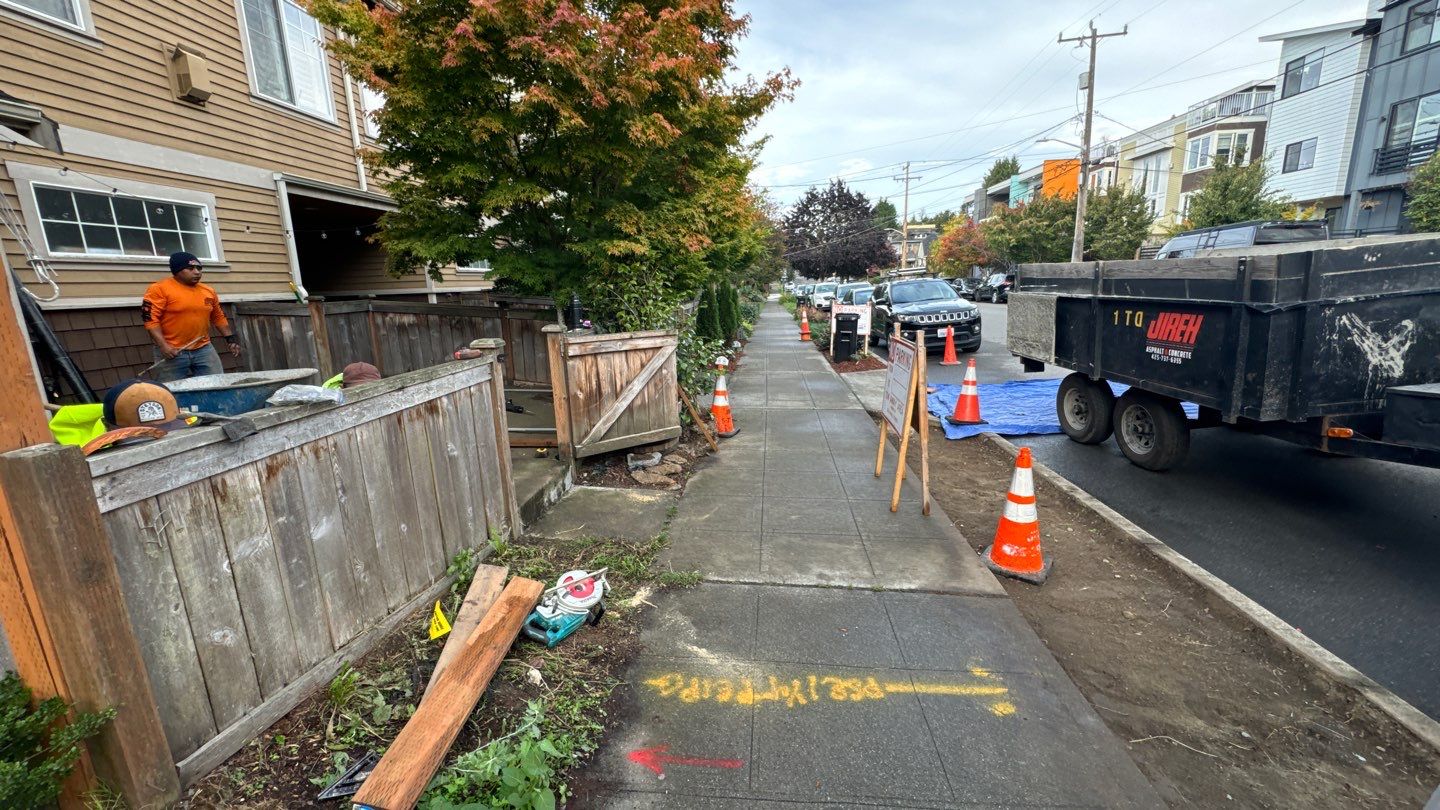 Paver Walkway & Turf Installation | Seattle  by Jireh Asphalt & Concrete Inc 