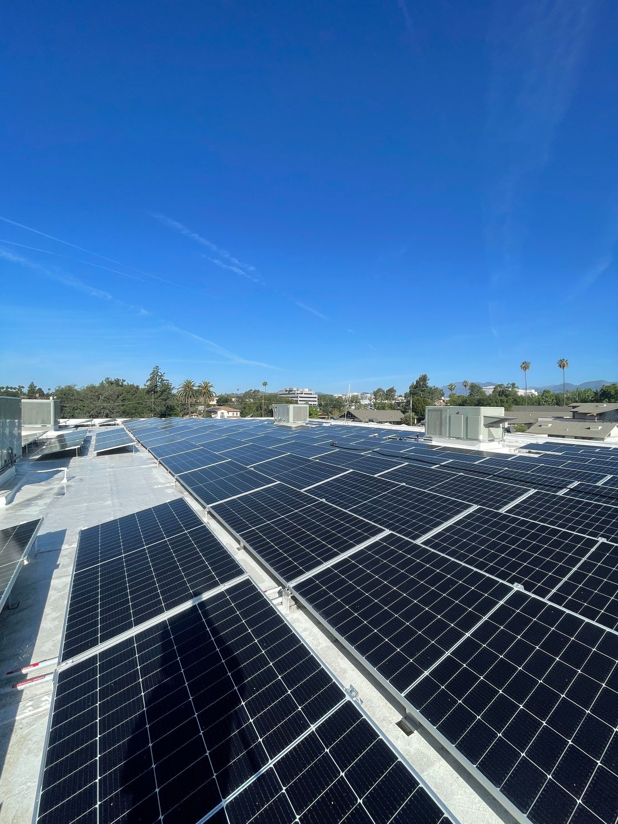 Commercial Solar Panel Cleaning by Palm Coast Solar Cleaning