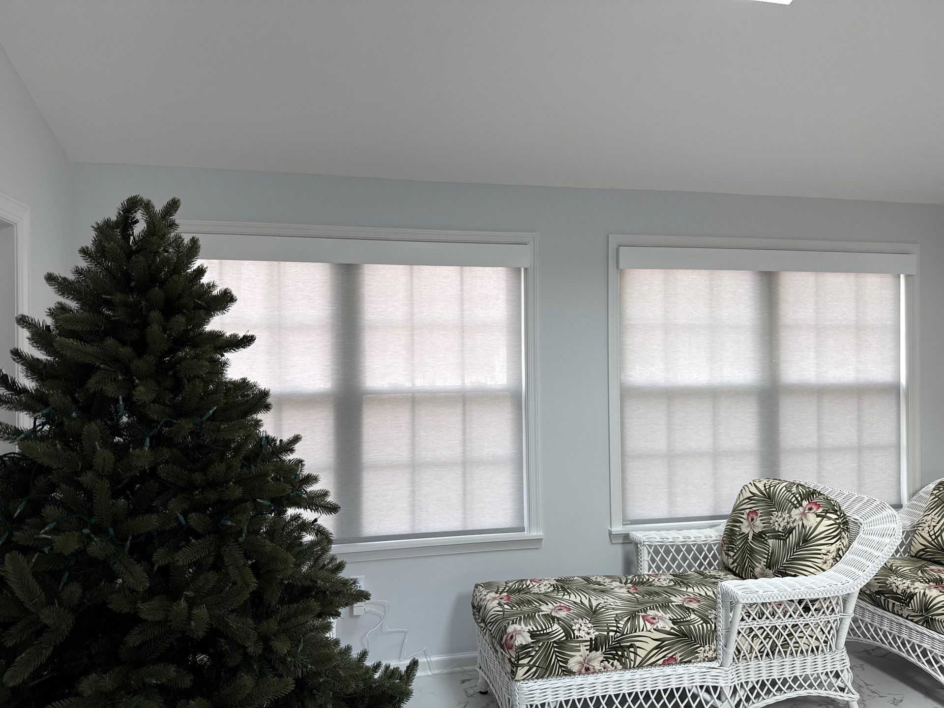 Roller Shade Project in Owings, MD by Southern Maryland Custom Blinds