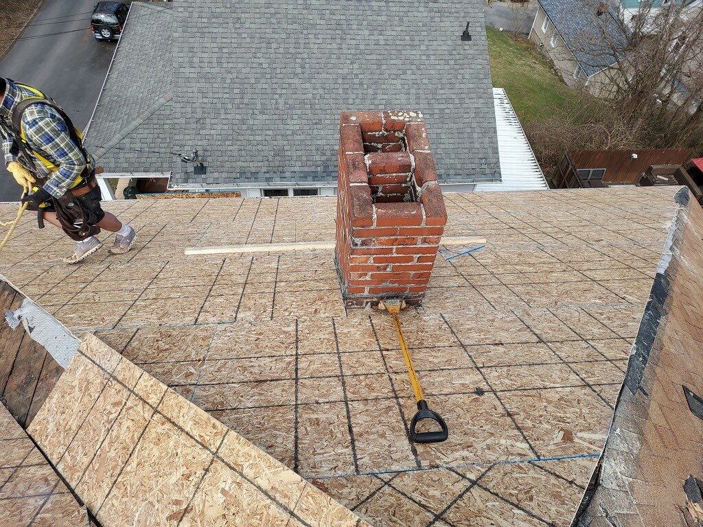 Residential Roofing Installation using GAF Timberline HDZ Pewter Gray by Rainstoppers Roofing