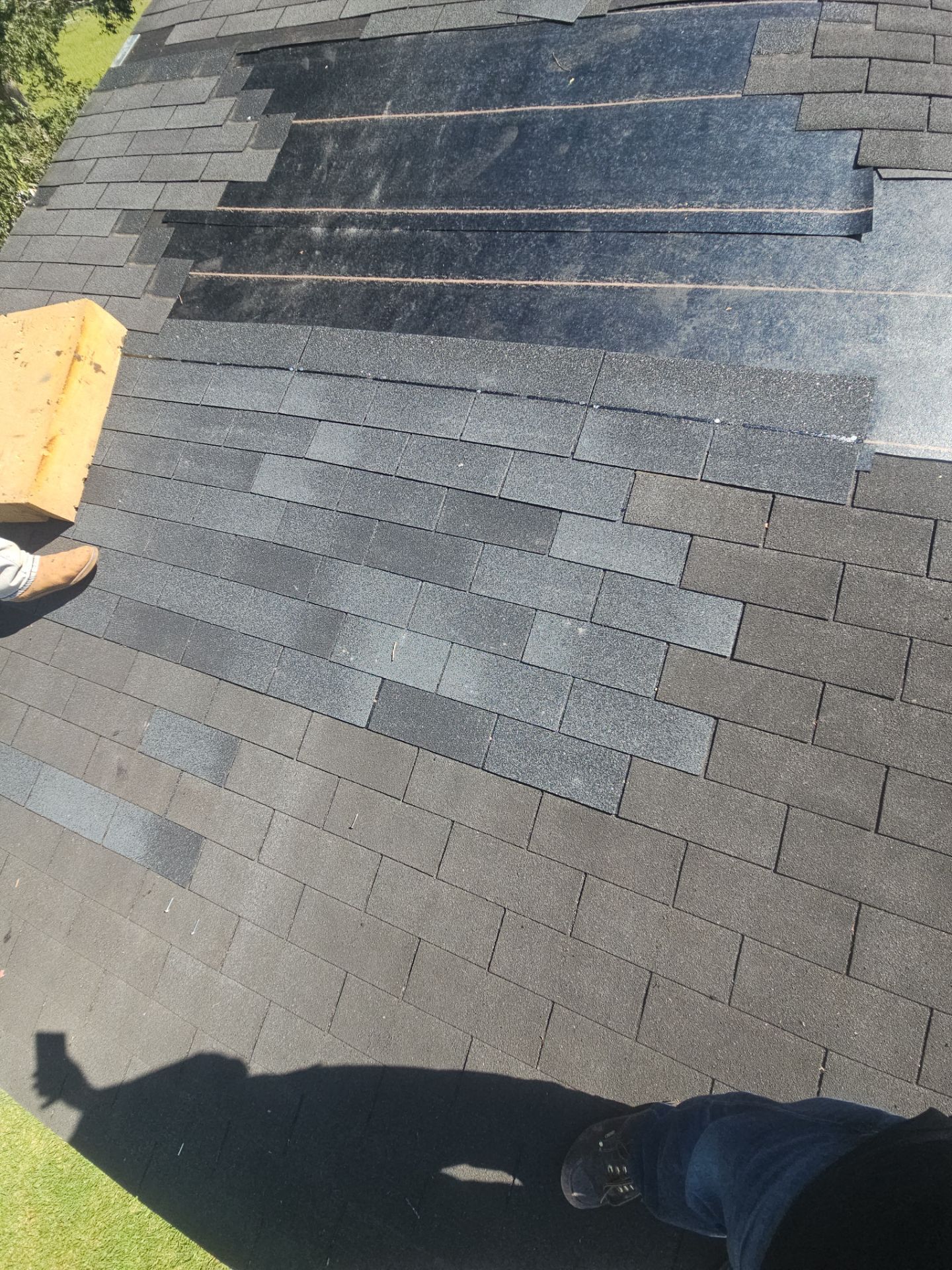 Hail Damage using Owen's Corning Duration (Lifetime) Shingles by Roof Repair Company
