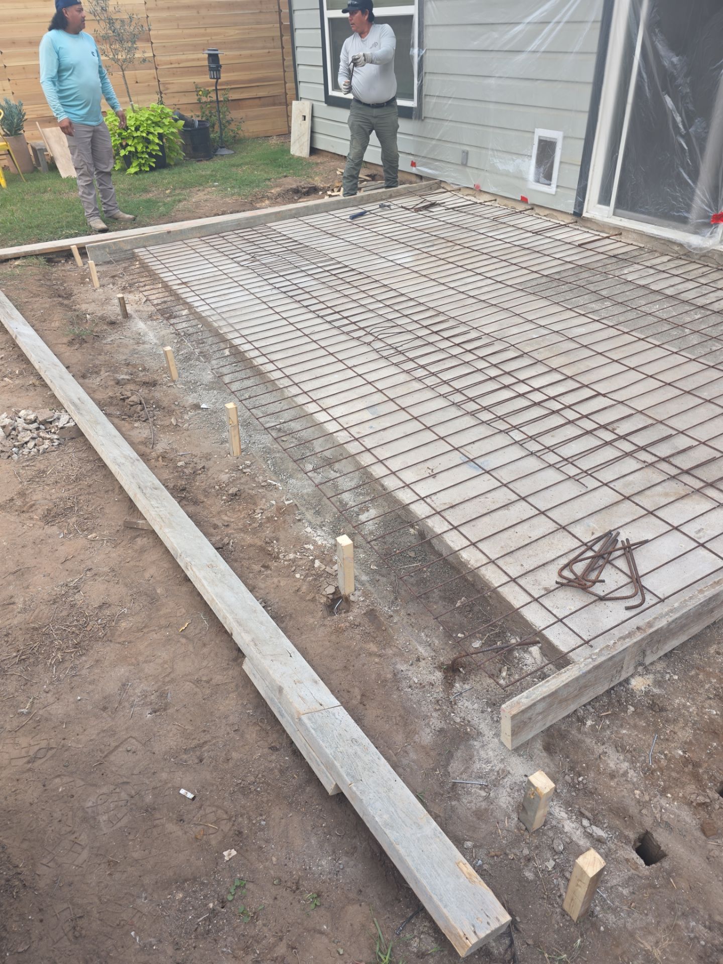 Custom patio for under 20. by REPS OF TEXAS