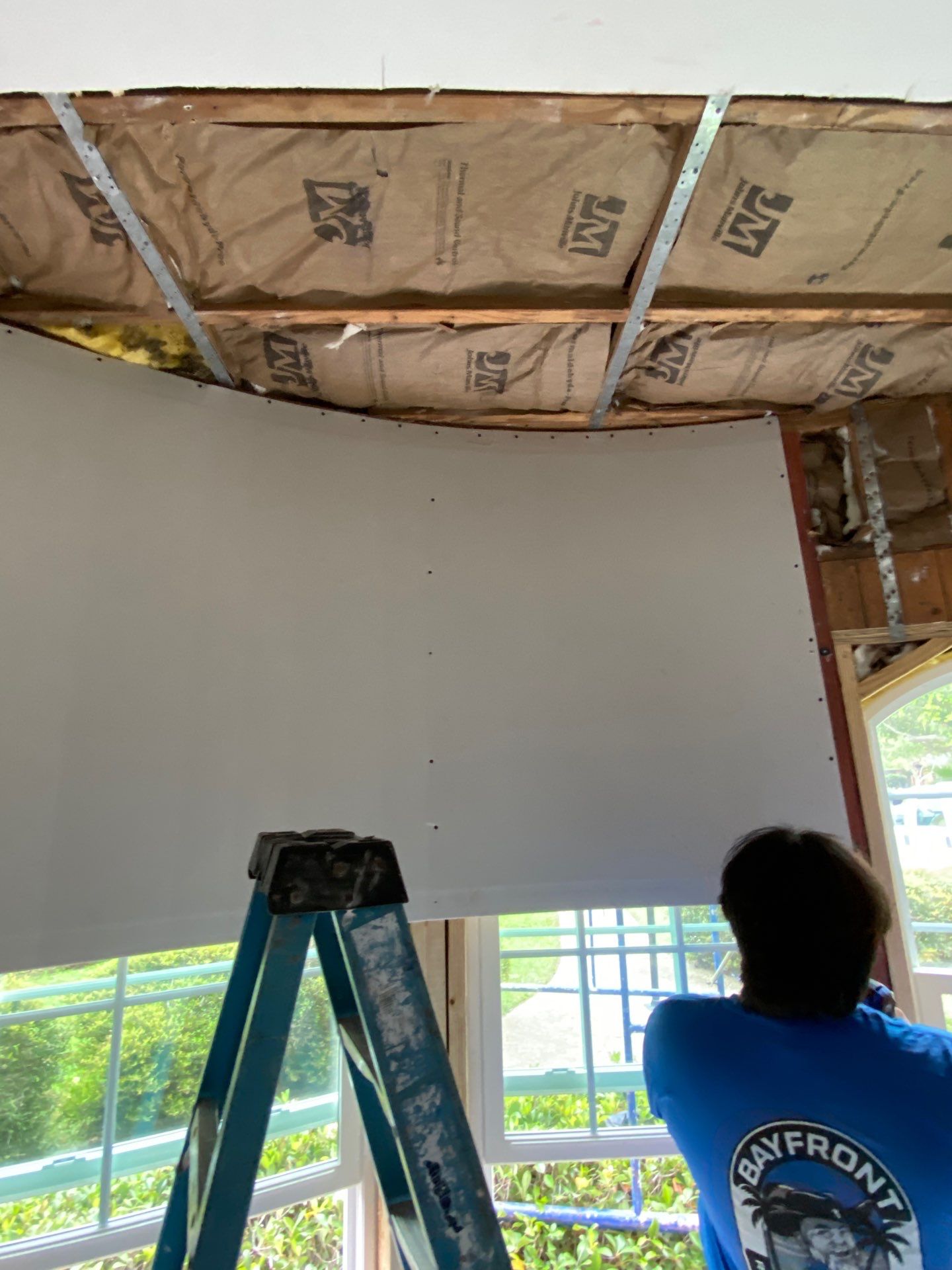 Oval Office Rebuild by Bayfront Roofing and Construction