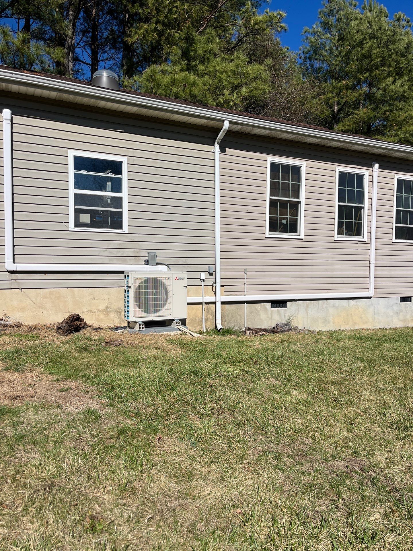 Mitsubishi Mini-Split install in New MArket by Elemental Heating and air conditioning LLC