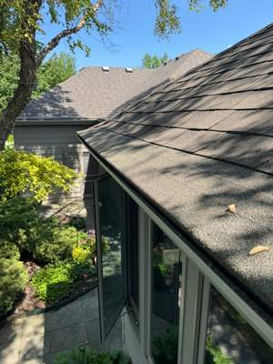 Turtle Shell gutter protection installation in Algonquin, IL 60102, photograph 11