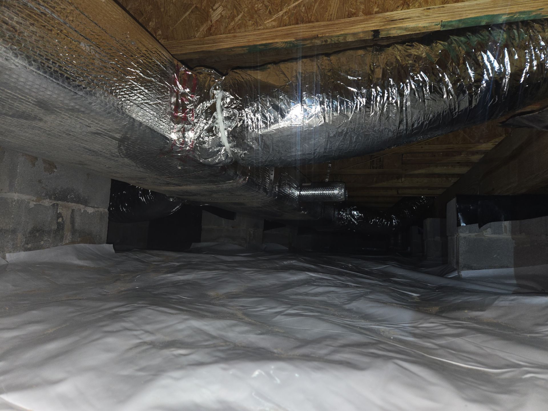 Project in Yorktown by Patriot Crawl Space Repairs