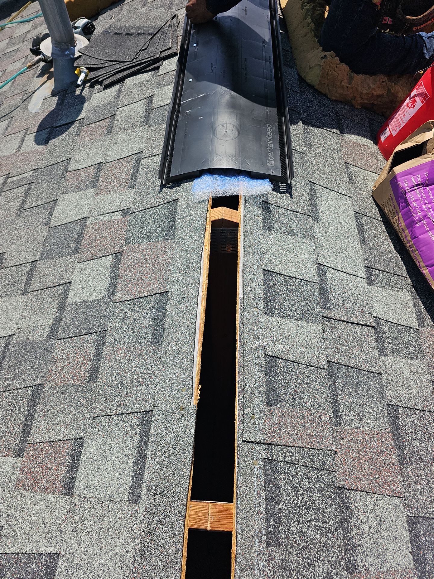 Roof Replacement - Colonial Slate by Winchester Roofing