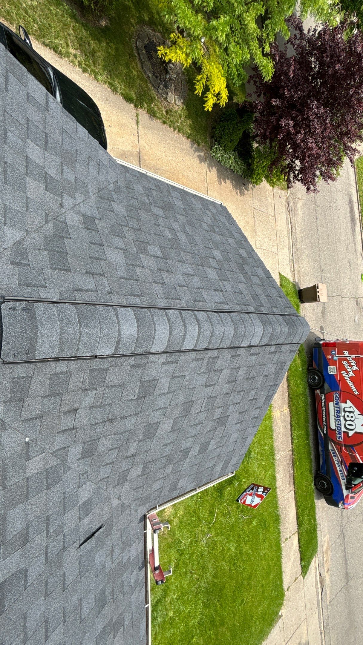 Roof Replacement using CertainTeed Landmark by 180 Contractors