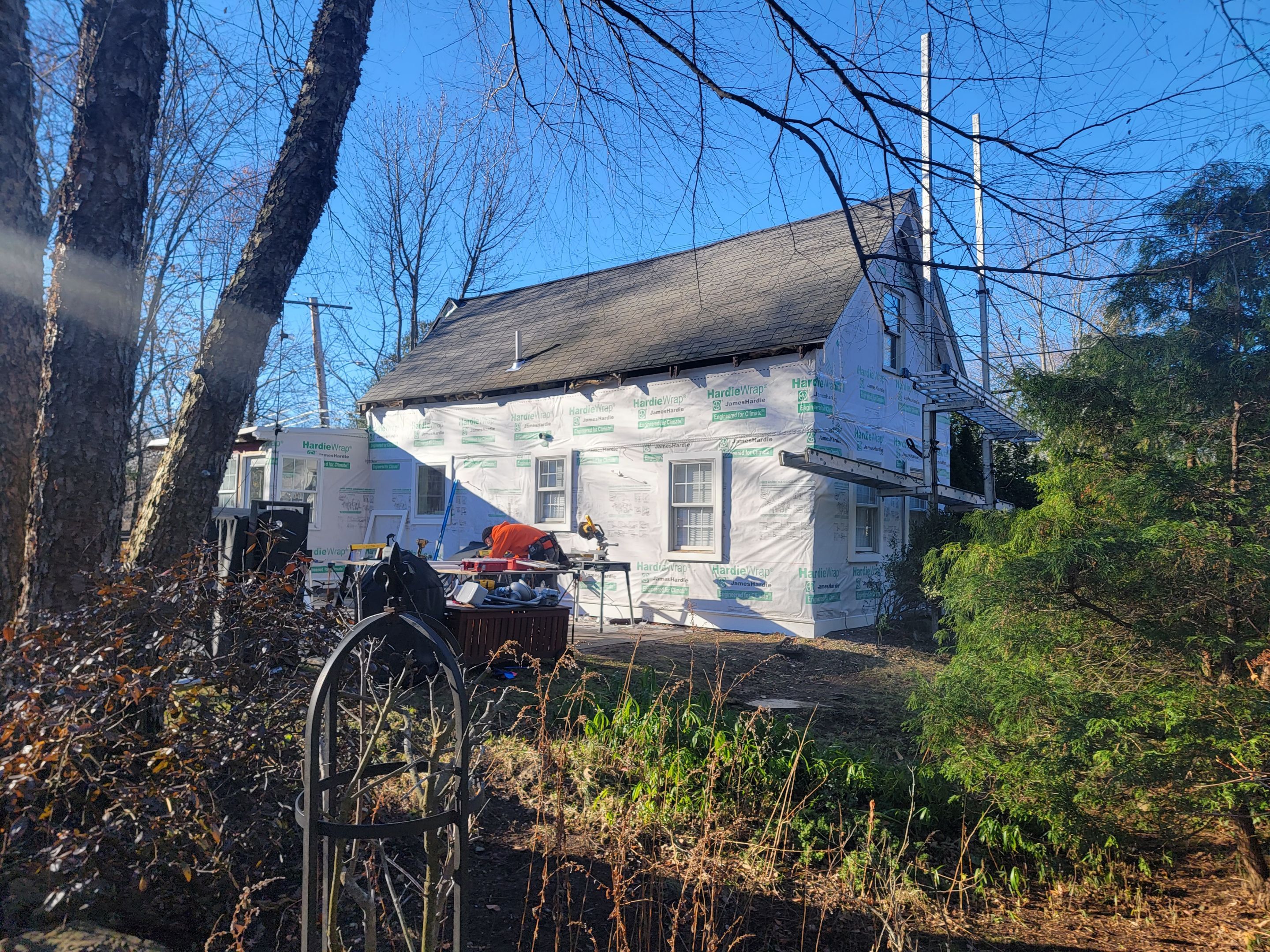 Siding Installation using James Hardie by UBrothers Construction