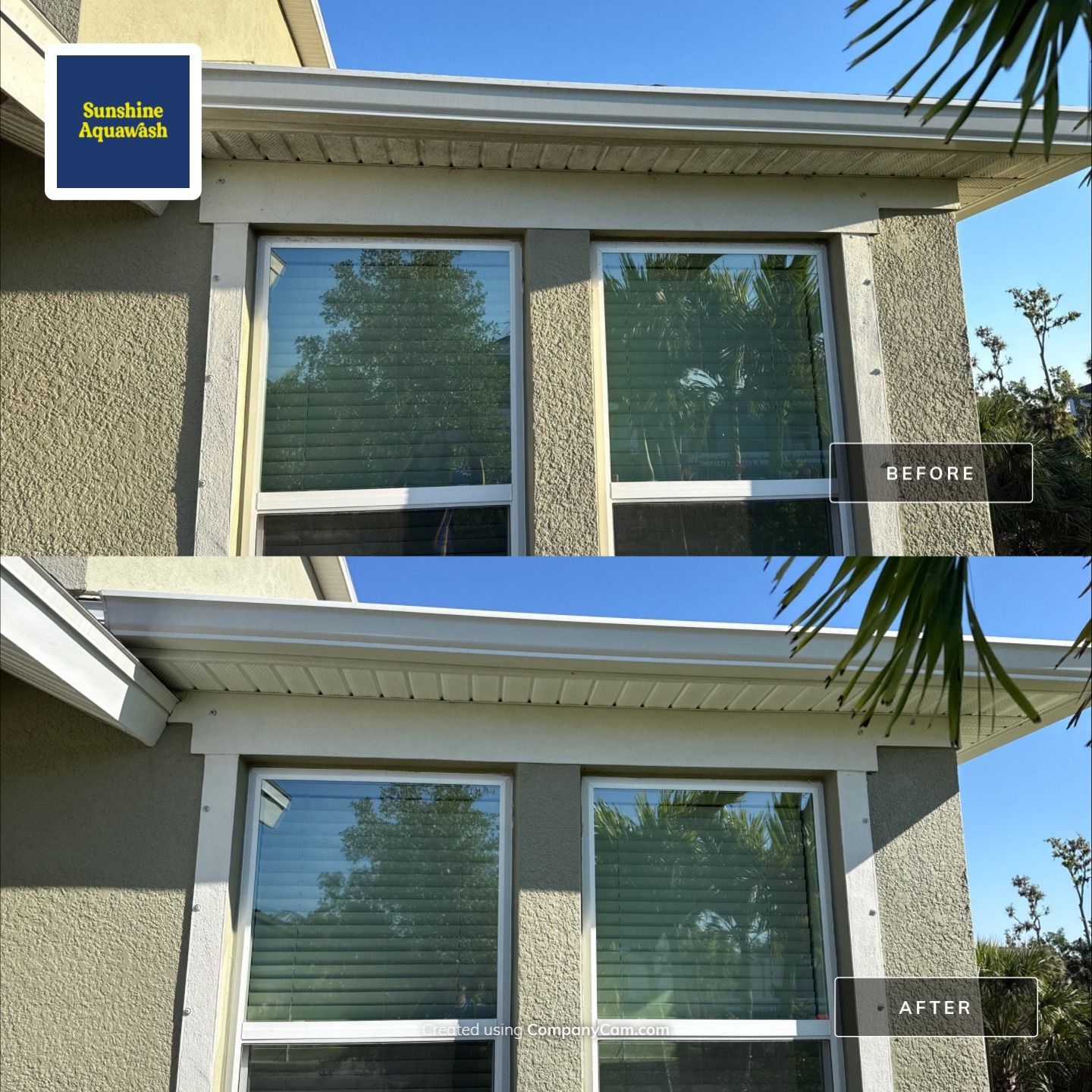 House Wash, Paver Driveway & Sidewalk Cleaning + Sanding & Sealing in Trevesta Community, Palmetto, FL by Sunshine AquaWash
