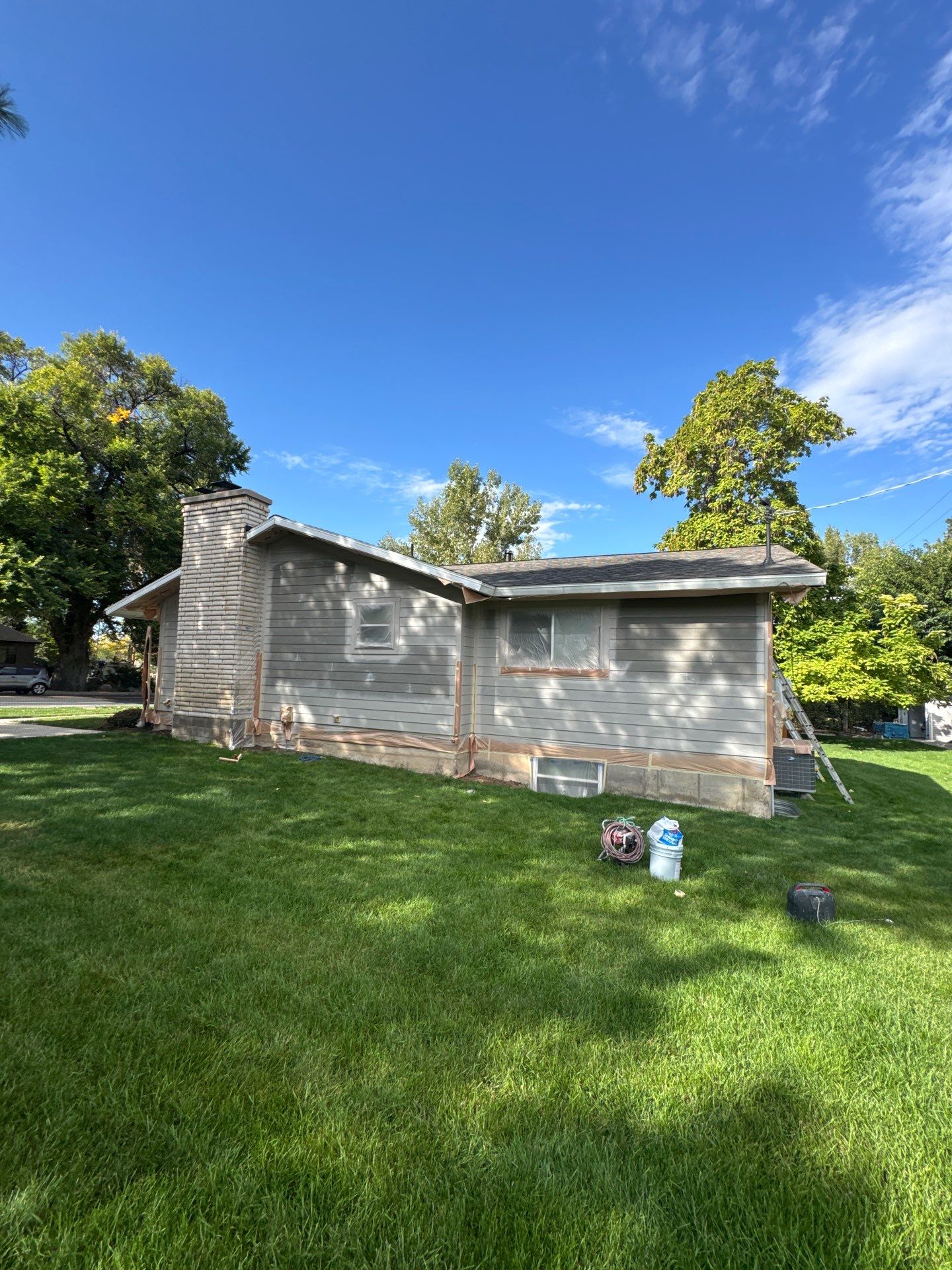 Project in Lindon, Ut by Master Rain Gutters.