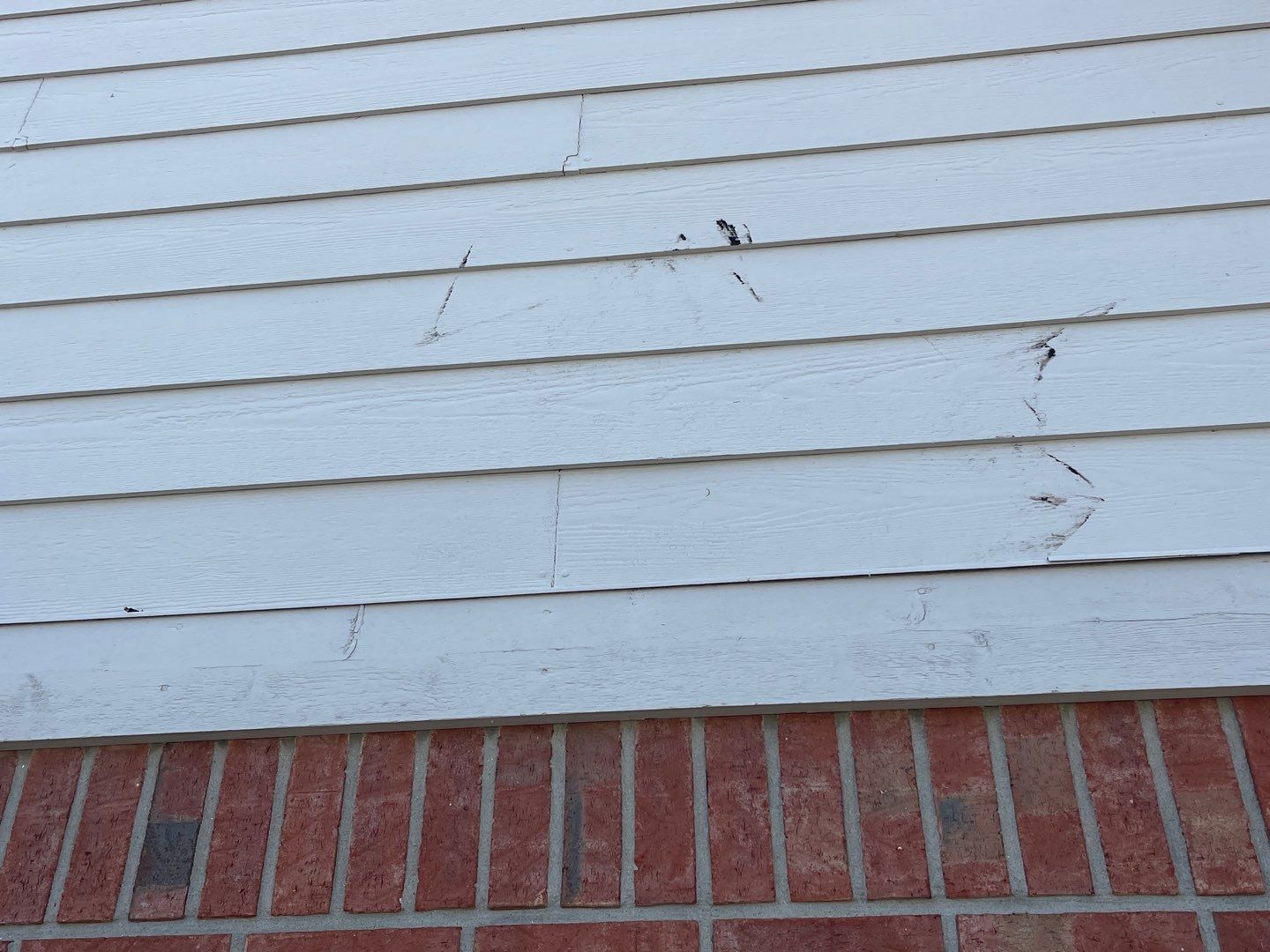 Tornado damage in Whiteland. Roof replacement, James Hardie siding, exterior paint, gutters, windows, doors by 317 Roofing & Restorations