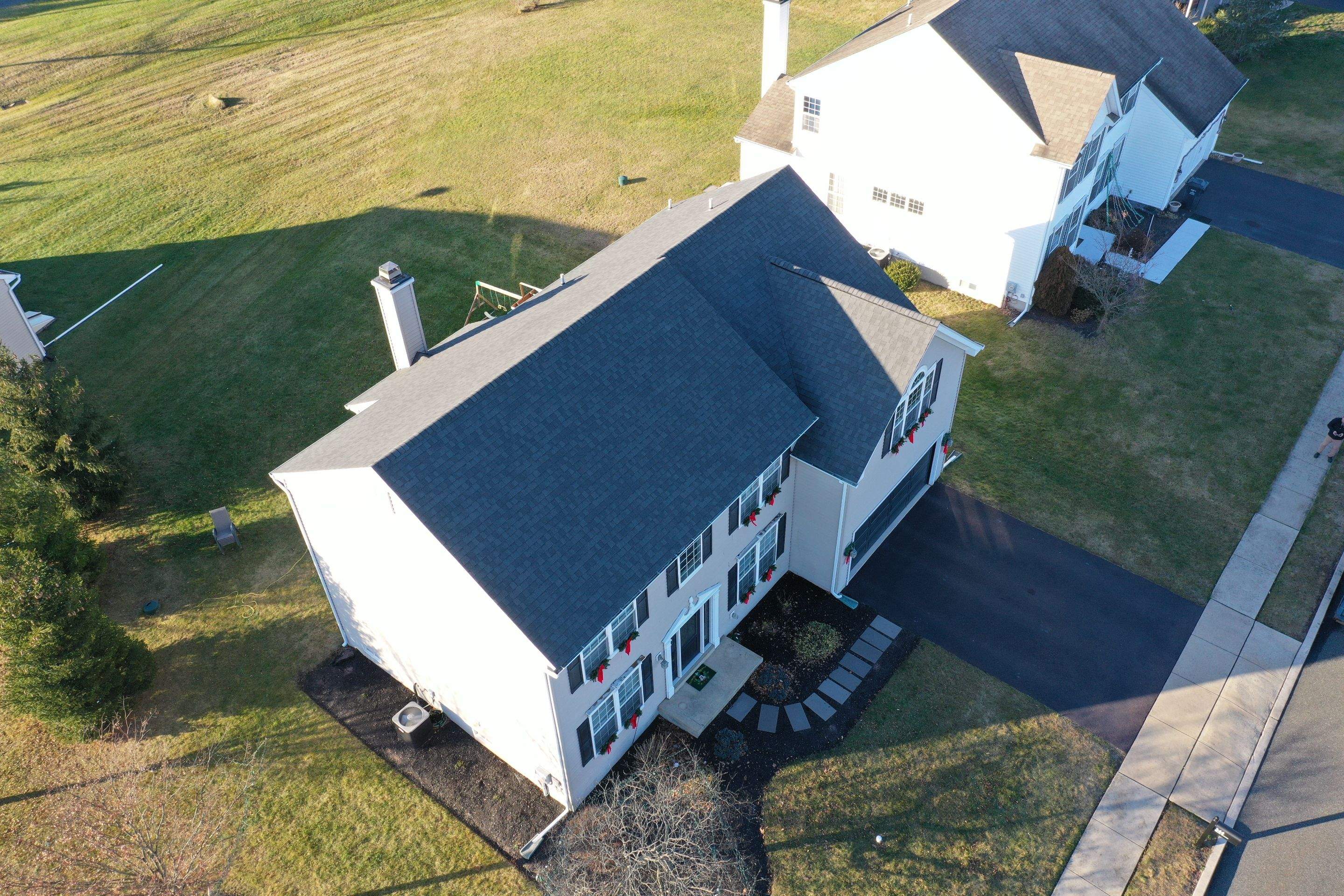 Roofing Installation using CertainTeed Landmark - Pewterwood by Storm Guard of Ches-Mont PA