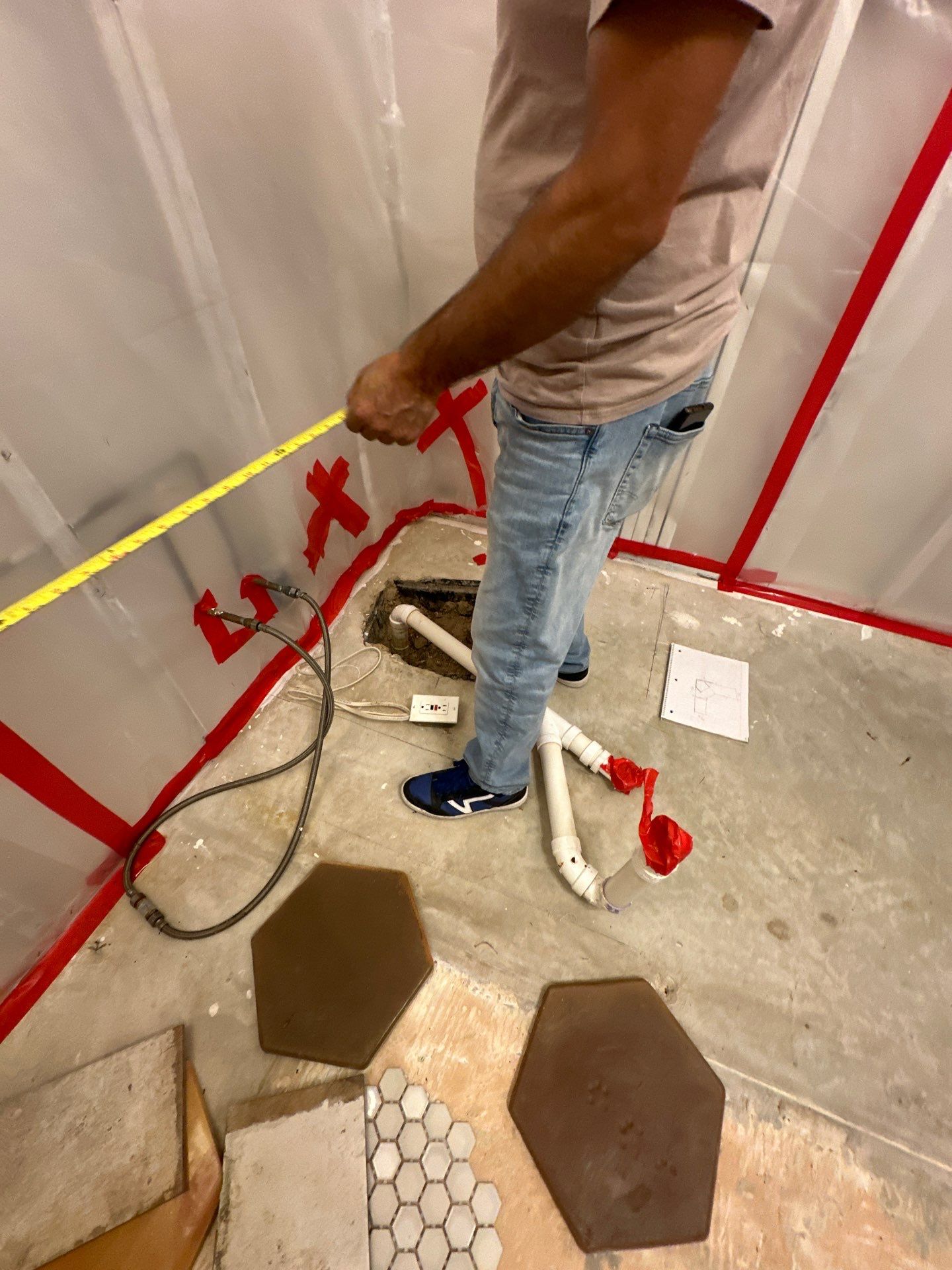 Bathroom Remodel and Flooring in Tomball, TX by SophAlx LLC