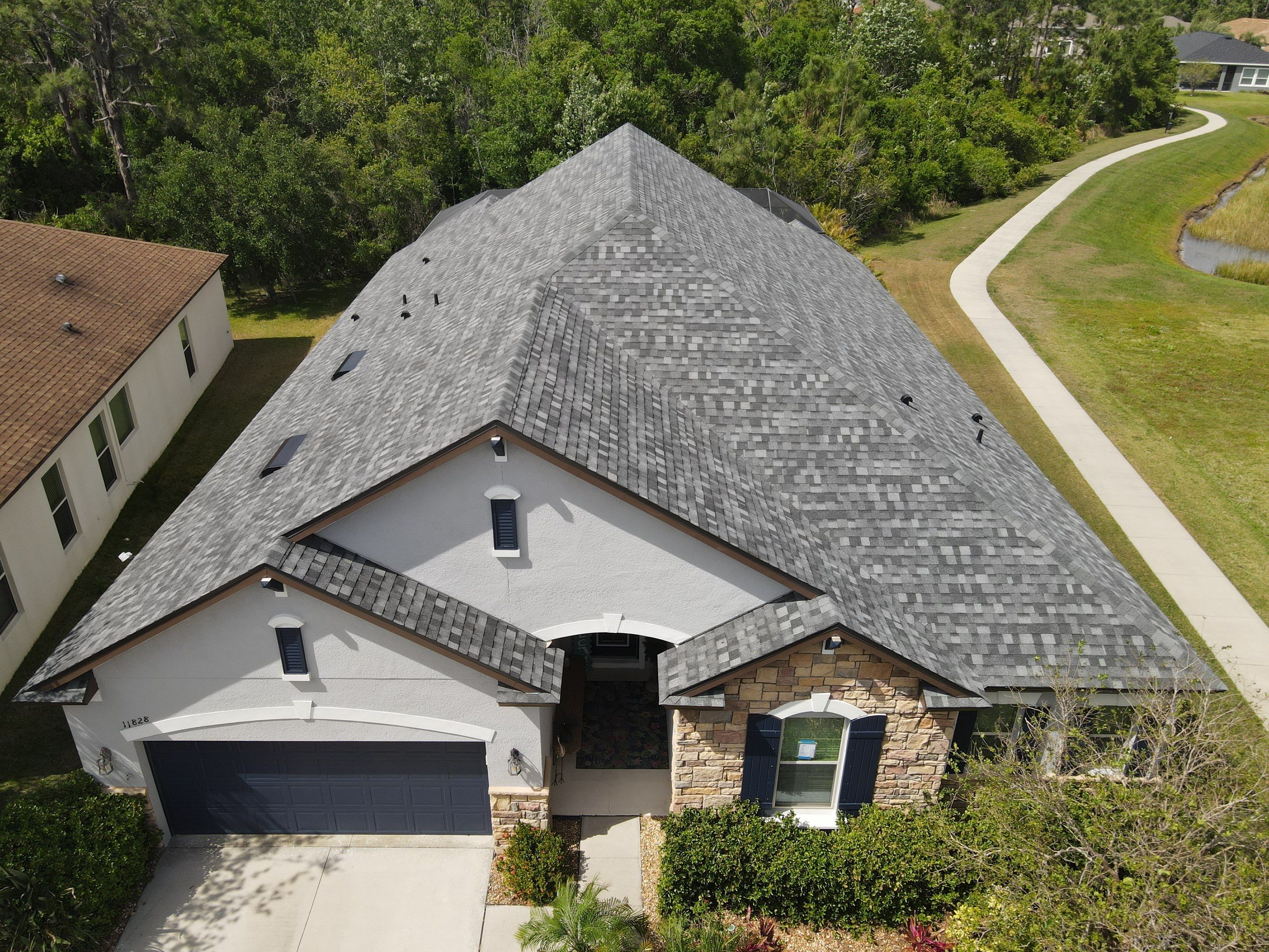 Roof replacement in Riverview, FL. by Steadfast Roofing