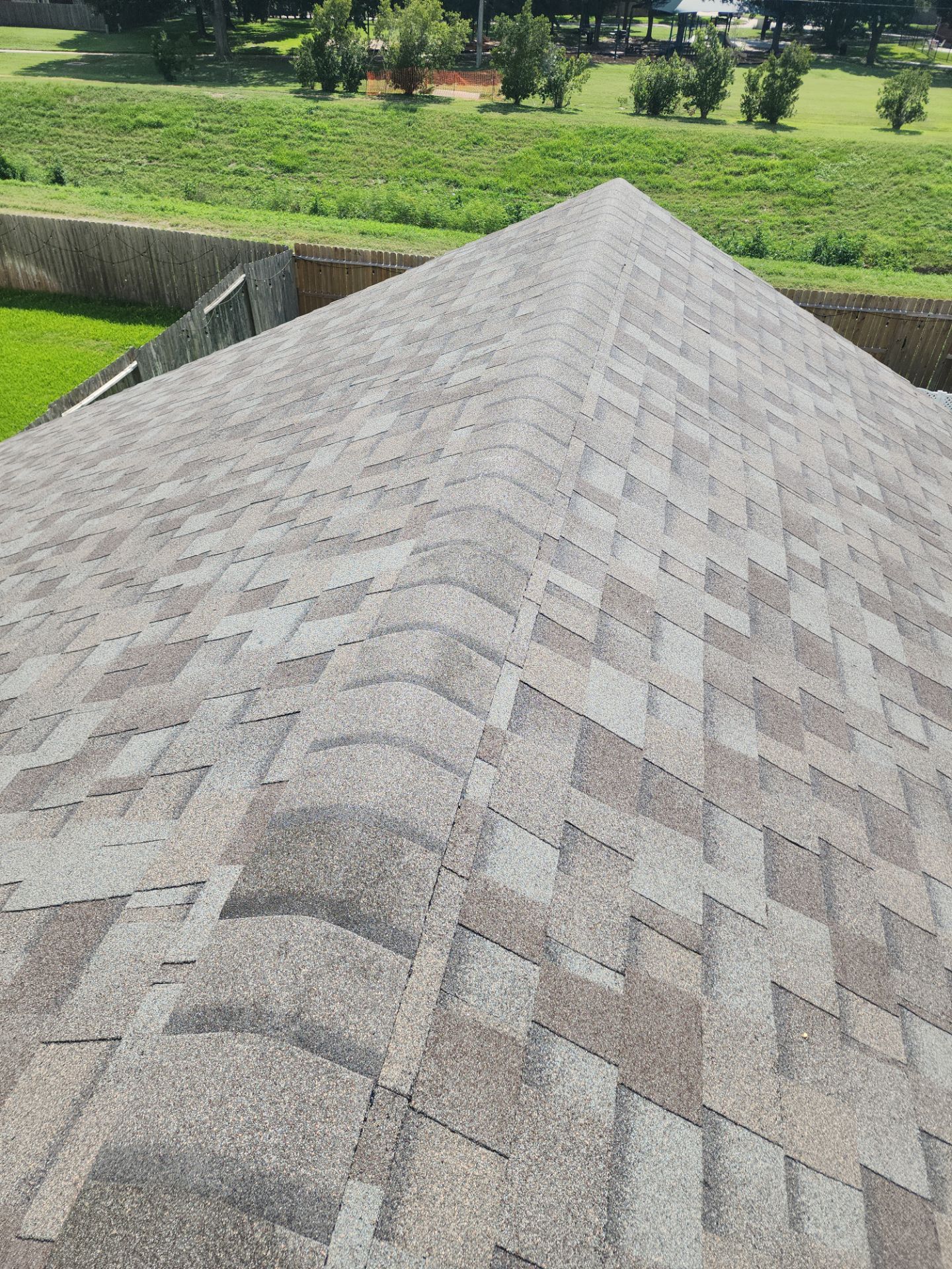 Residential Roofing Installation using Owen's Corning Duration (Lifetime) Shingles by Roof Repair Company