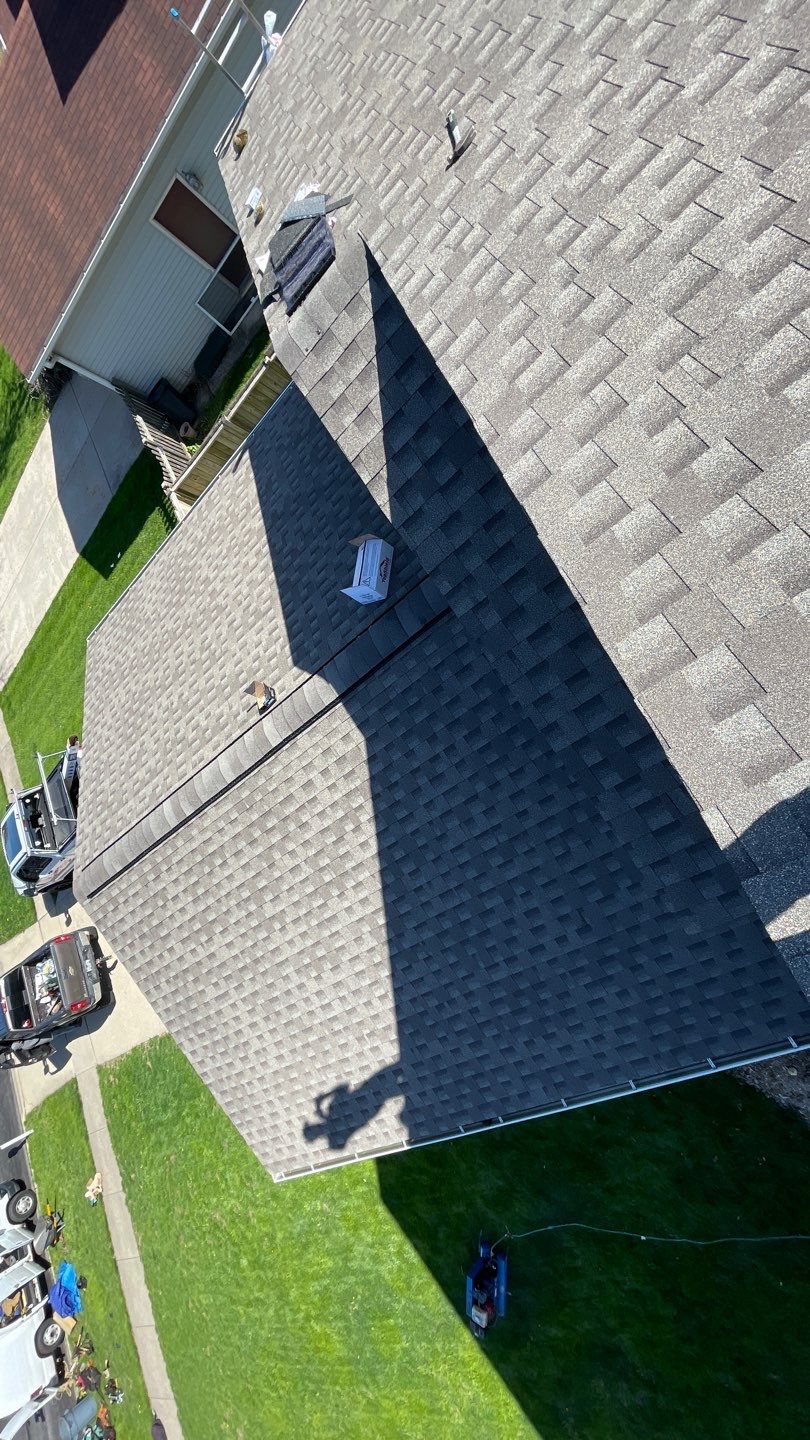 Residential Roofing Installation using GAF Timberline HDZ by Pro Home Services Inc