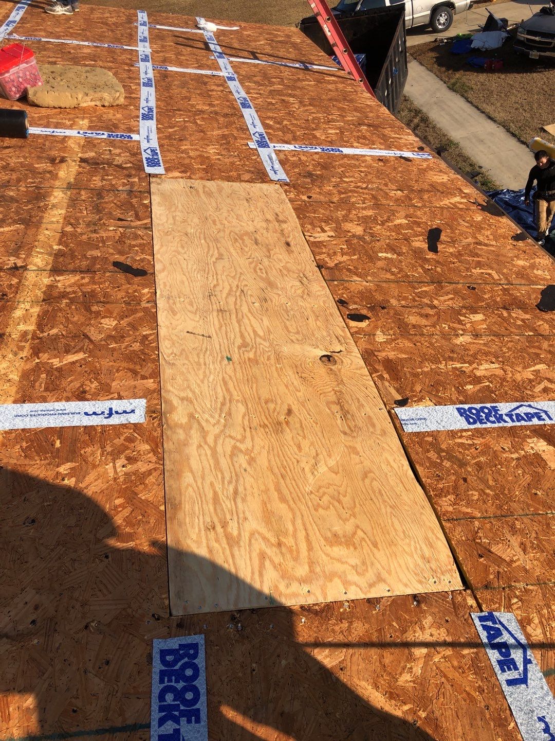 Residential Roofing Installation using Roof Replacement by American Roofing & Construction LLC