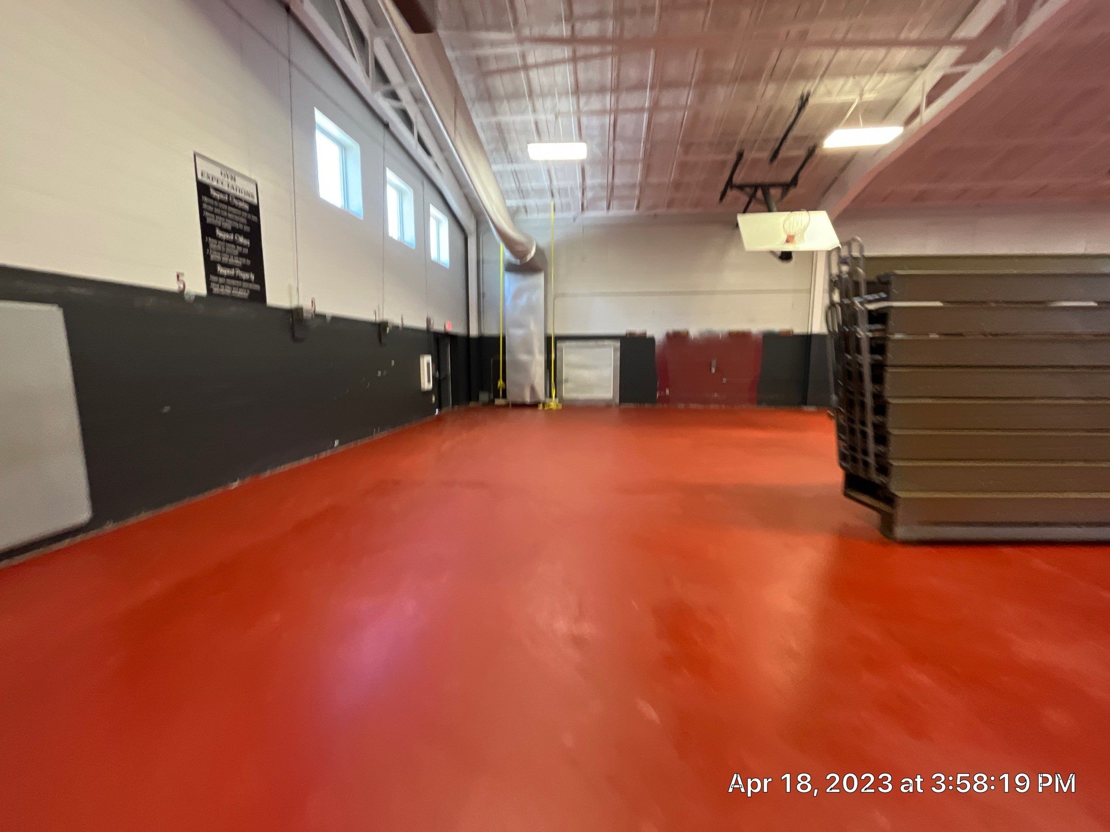 Mercury Remediation - Gym Flooring by EAS Environmental, LLC.