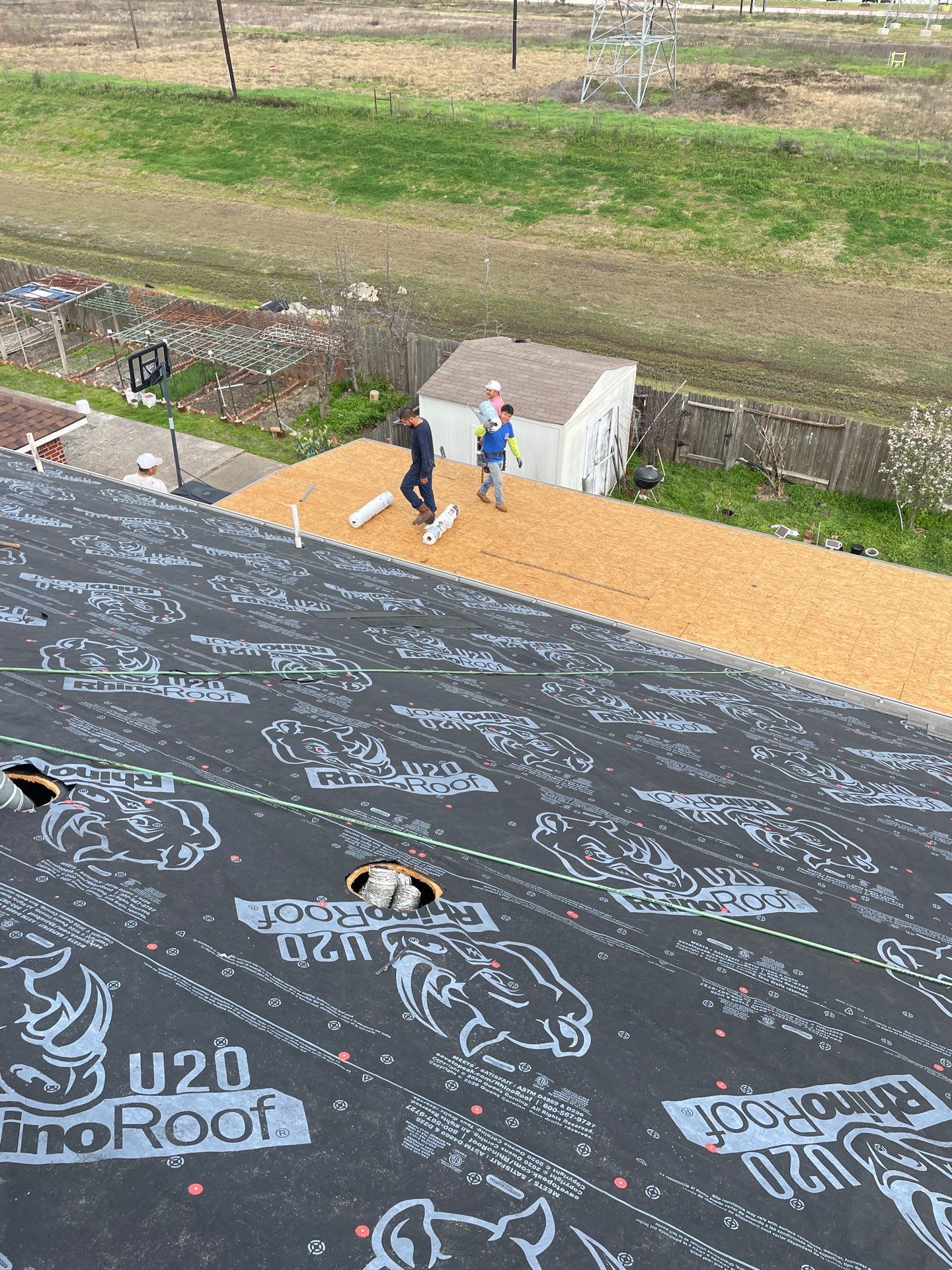 Residential Roofing Installation using Owen's Corning Duration (Lifetime) Shingles by Roof Repair Company