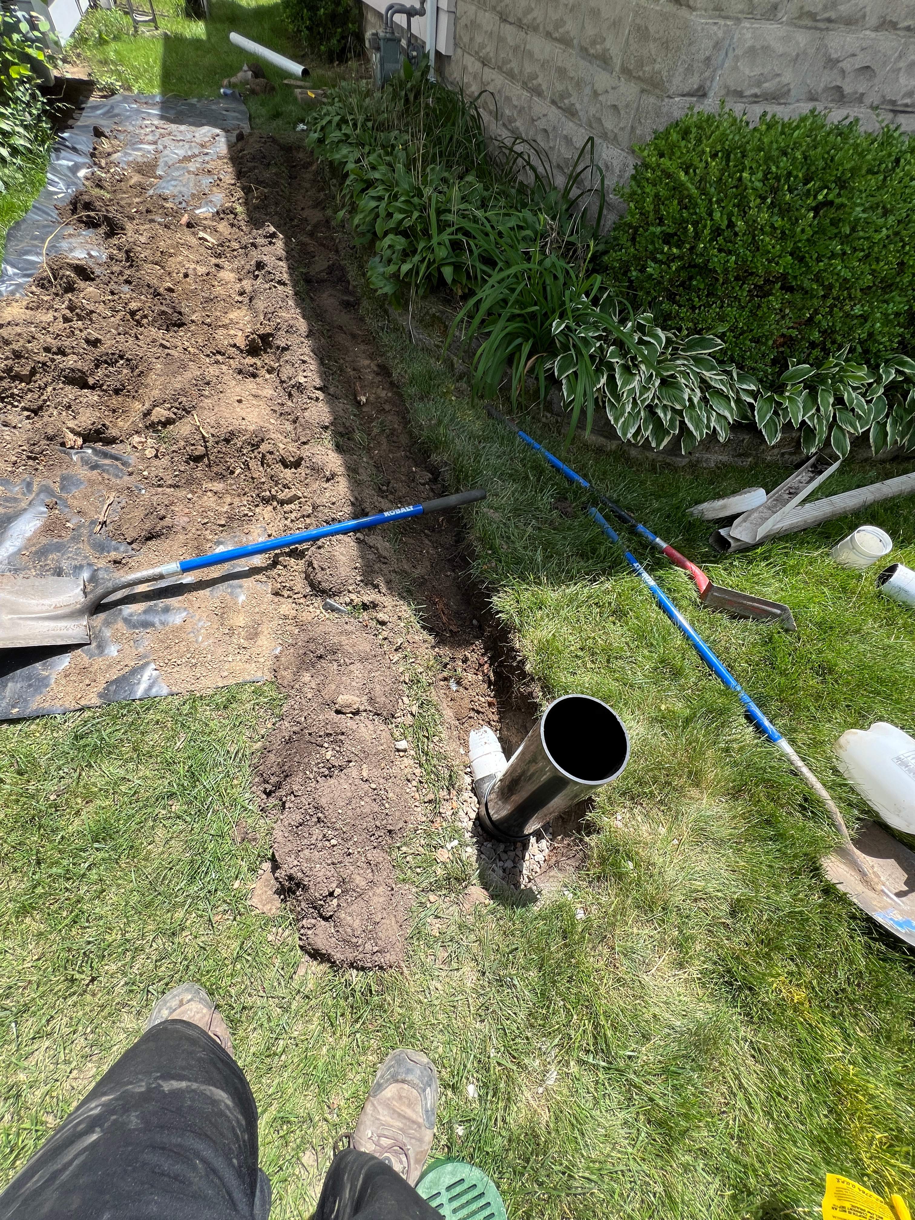 Helical Piers using Helical Deep Foundation Footings by Toledo Basement Repair