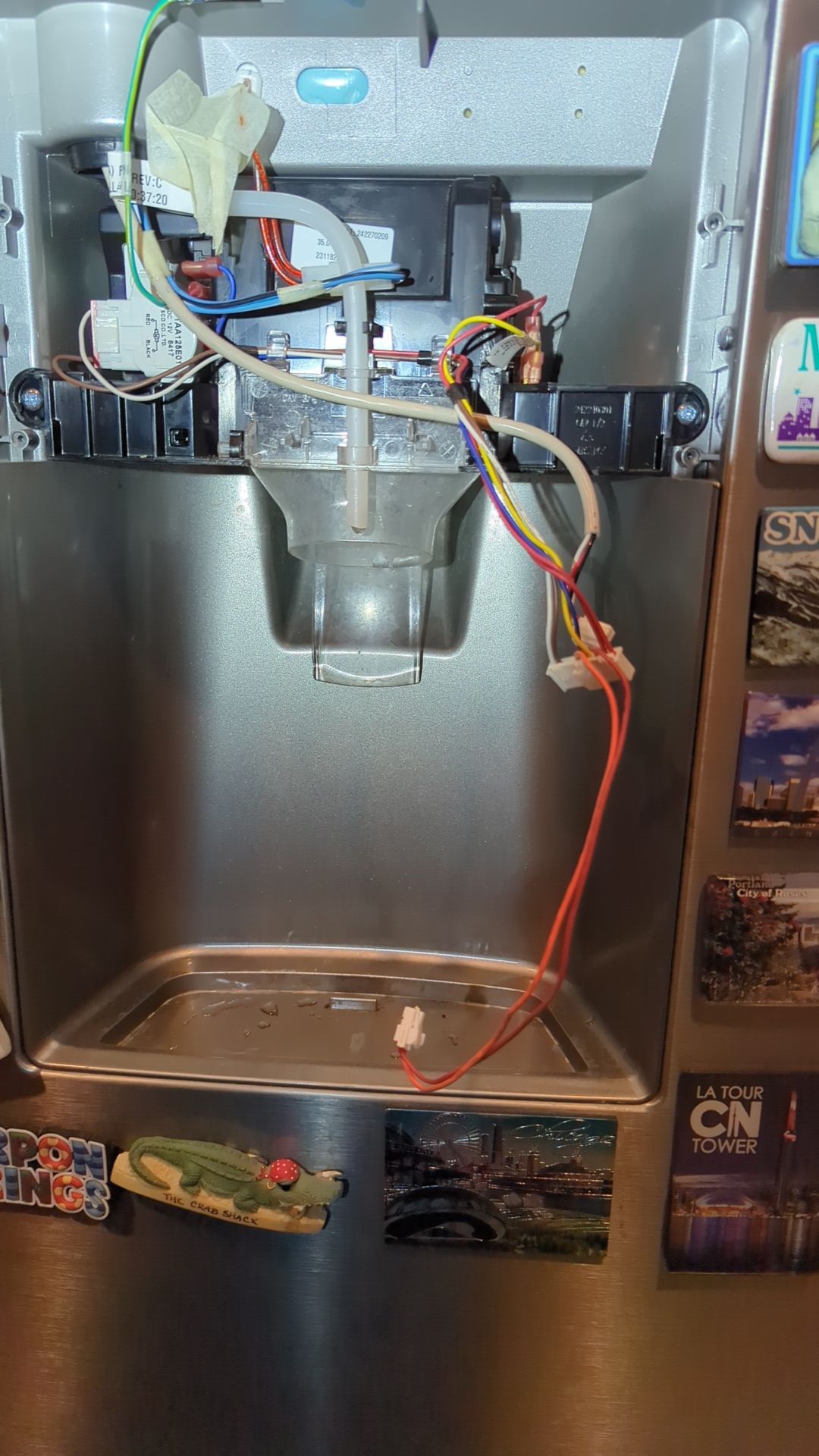Water Keeps Running From Dispenser  by AMB-WORKS APPLIANCE REPAIR