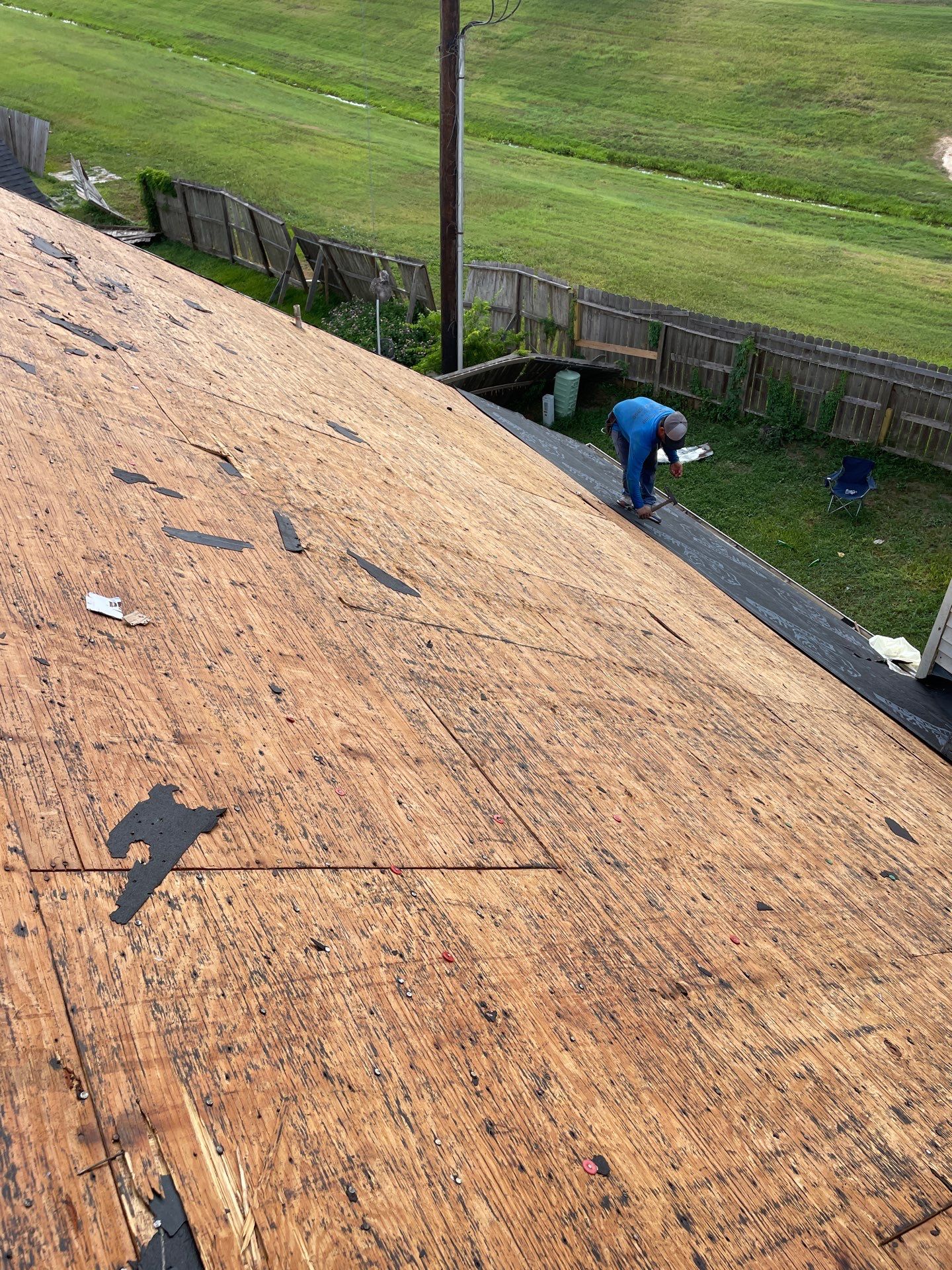Residential Roofing Installation using Owen's Corning Duration (Lifetime) Shingles by Roof Repair Company