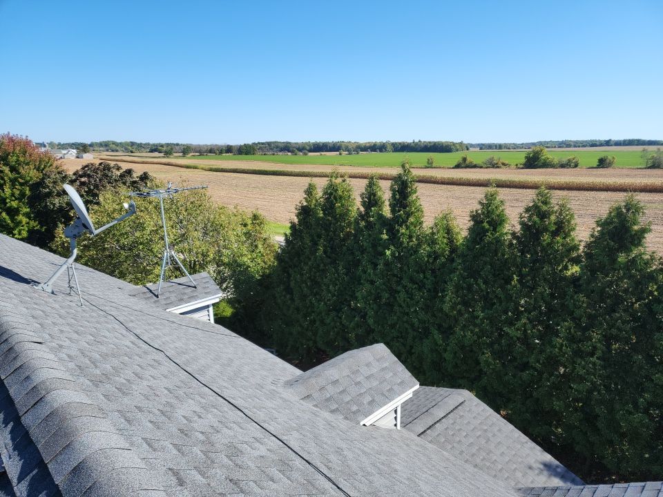 New Roof Installation and Skylight Replacement in Sheboygan, WI by Gellings Roofing & Siding