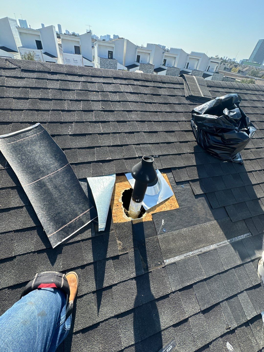 Hail Damage using Owen's Corning Duration (Lifetime) Shingles by Roof Repair Company