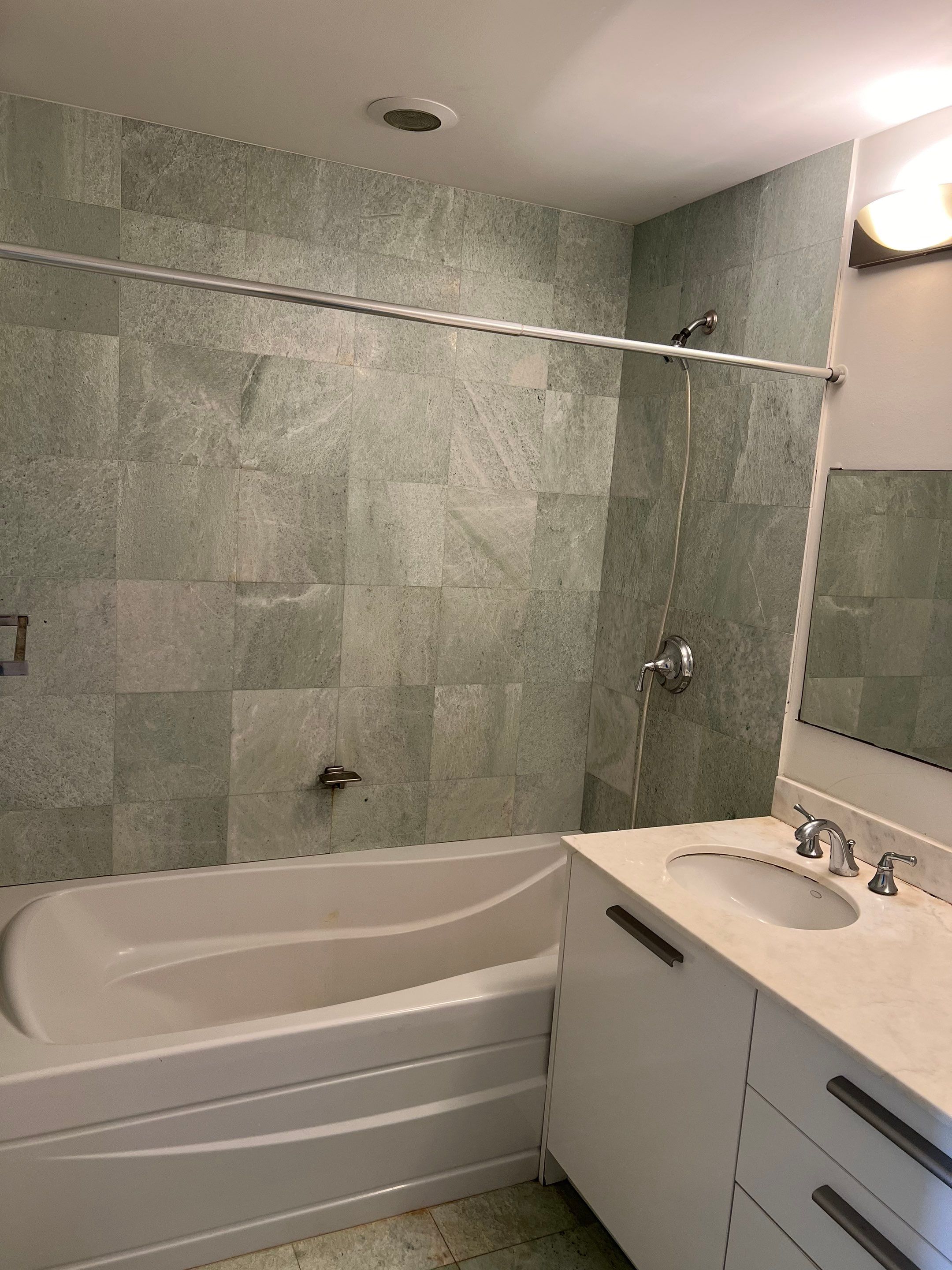 Bathroom and Flooring Renovation by The Goat Contractor ( Giampri Corp)
