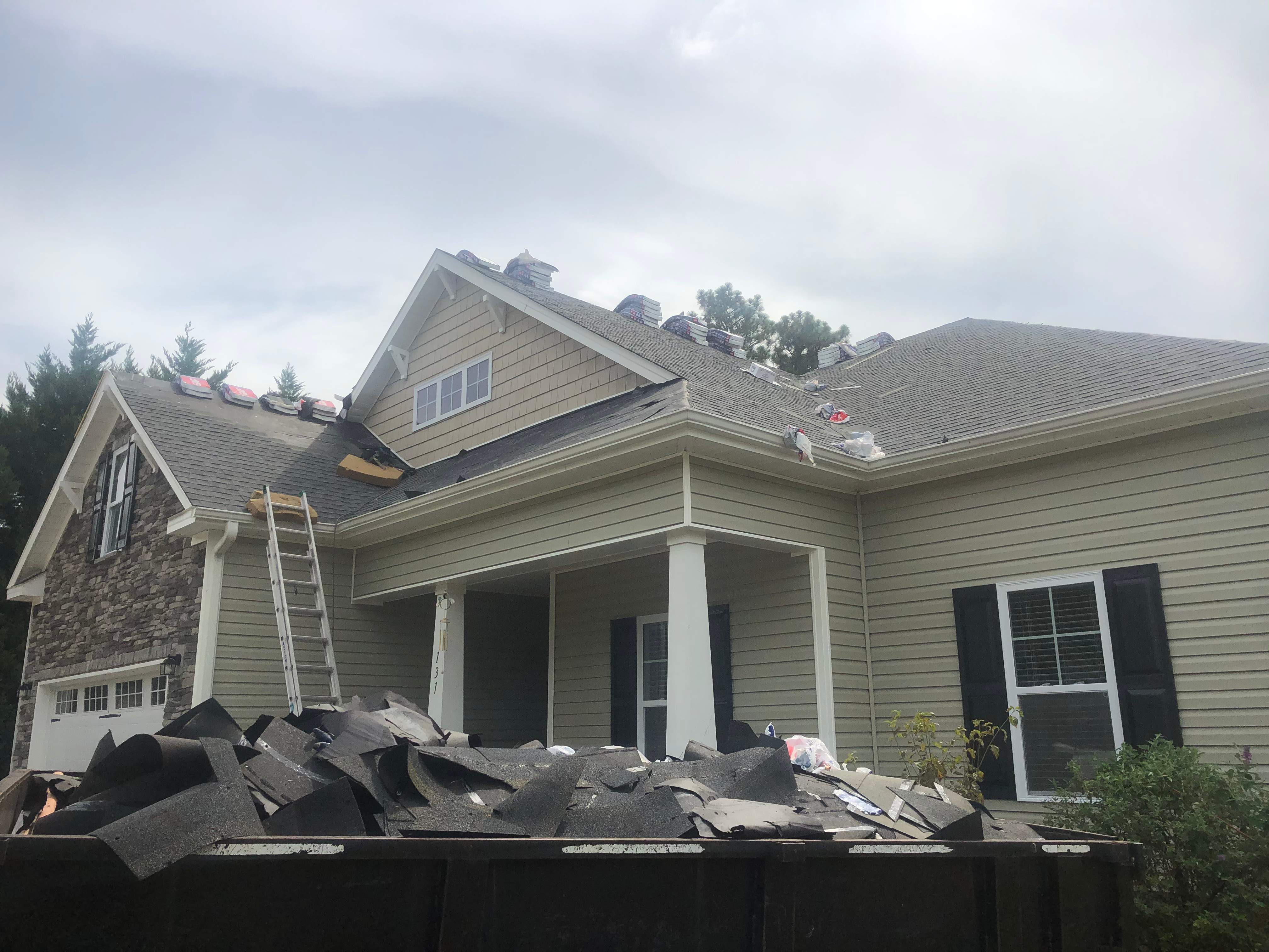 INSPECTION ( Hail Damage) / Repair by American Roofing NC