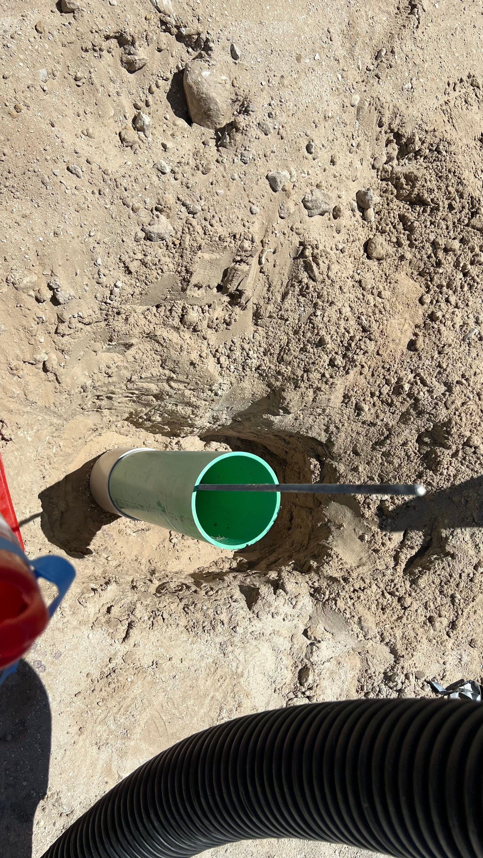 New Residential Construction Sewer Line Cleaning by APS Power & Water