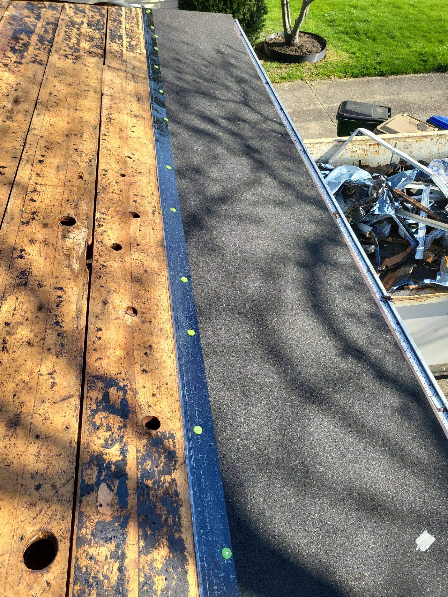 Atlas Pinnacle, Color, Weathered Wood, Drip Edge, Royal Brown by Eagle Eye Roofing
