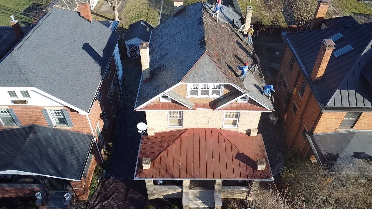 Residential Roofing Installation using Certainteed Landmark Pro Shingles by Fahey Roofing + Contracting