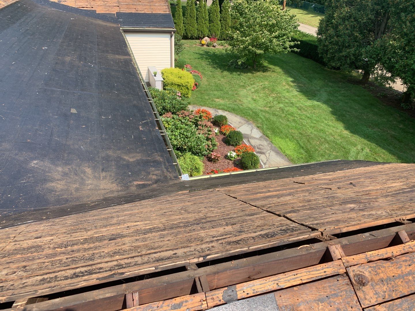 Residential Roofing Installation using Owens Corning Duration Brownwood by A Plus Exterior