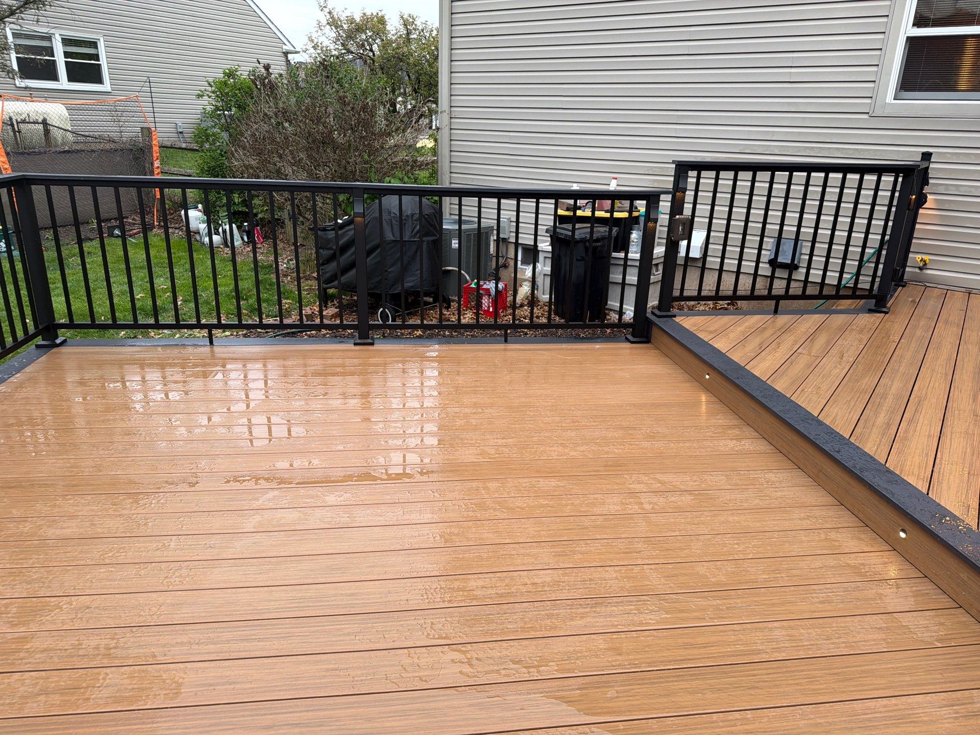 Deck Resurface In Richboro PA With Pergola by deck guardian