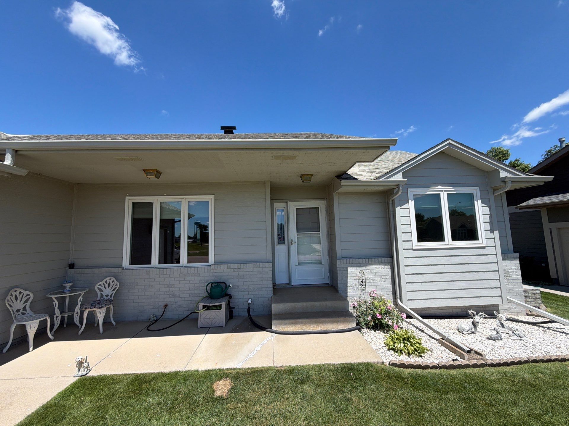 Full Exterior Painting and Siding Refresh in Hartford by Select Painting, Coatings & Garage Cabinets