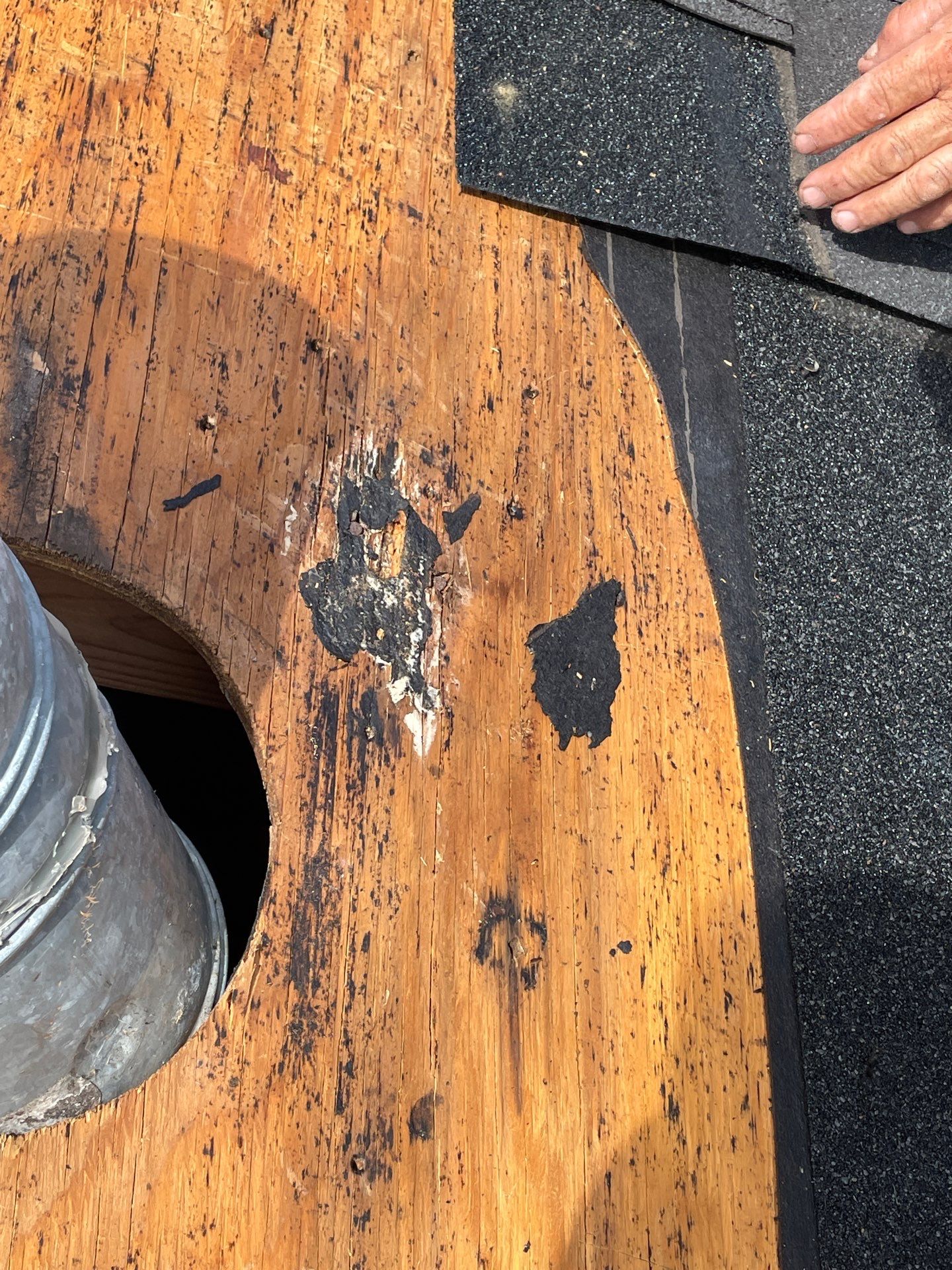 Hail Damage using Owen's Corning Duration (Lifetime) Shingles by Roof Repair Company
