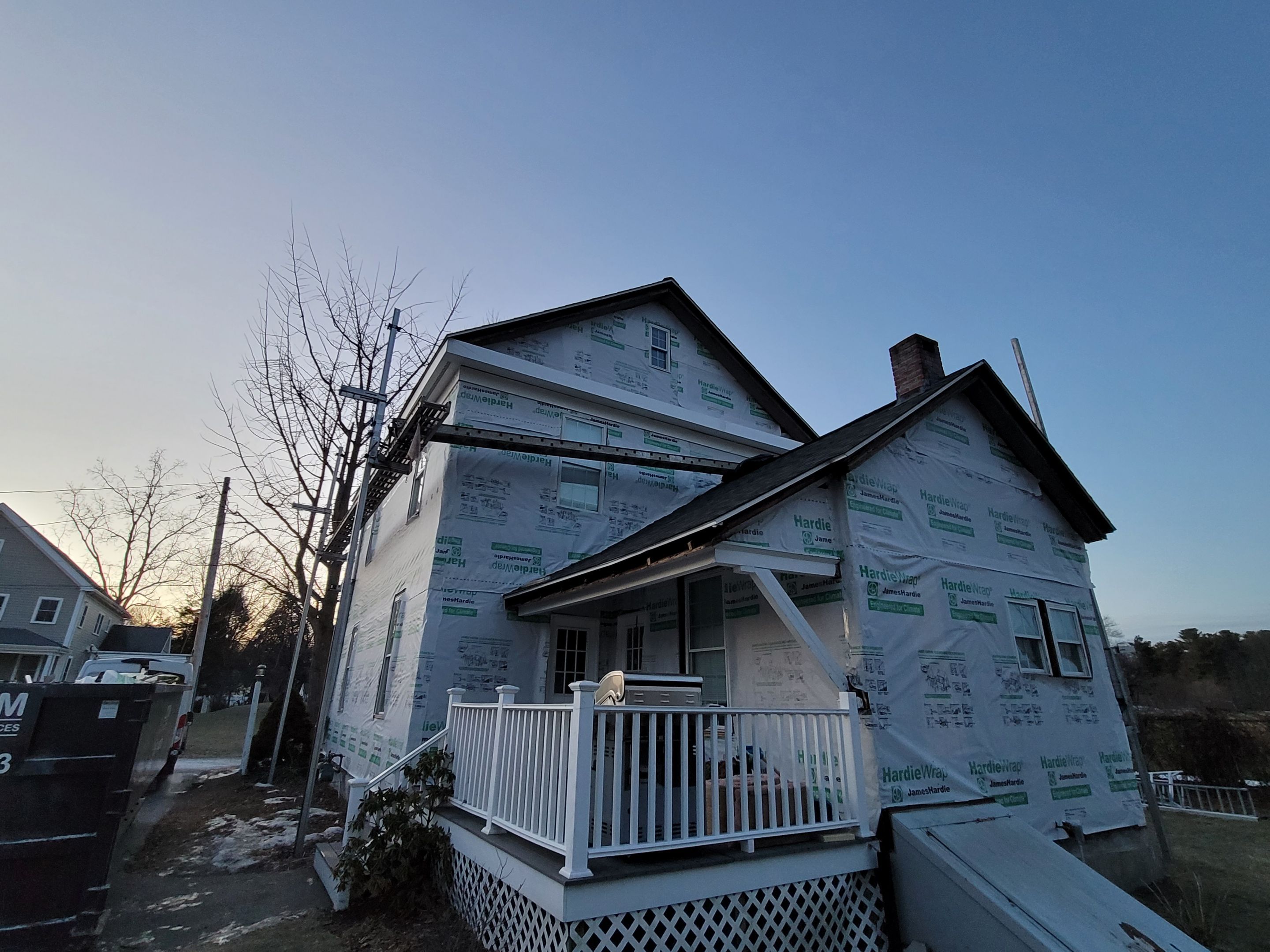 Siding Installation using James Hardie by UBrothers Construction