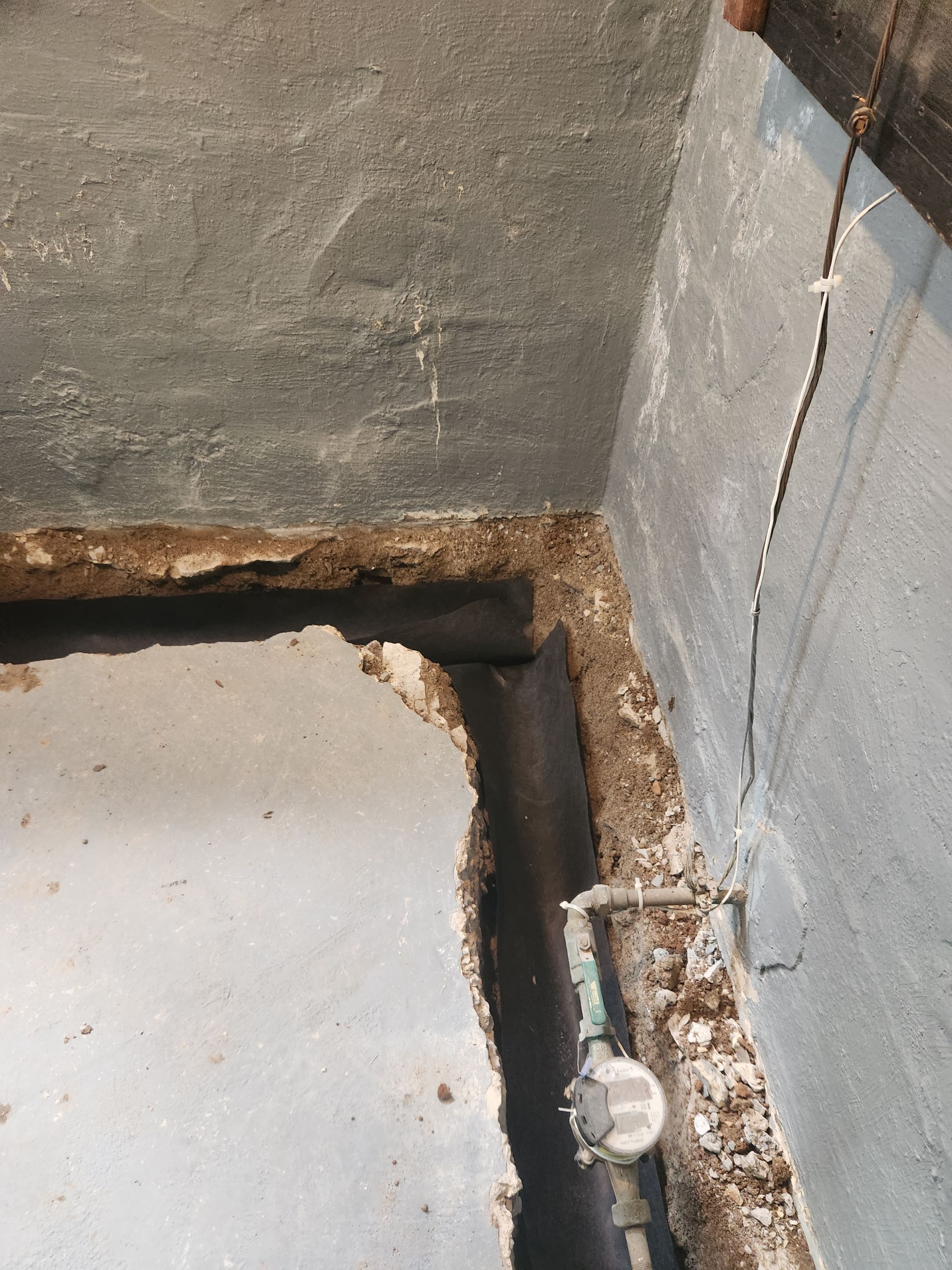 Interior French Drain River Edge NJ by Pure Service Pro, LLC 