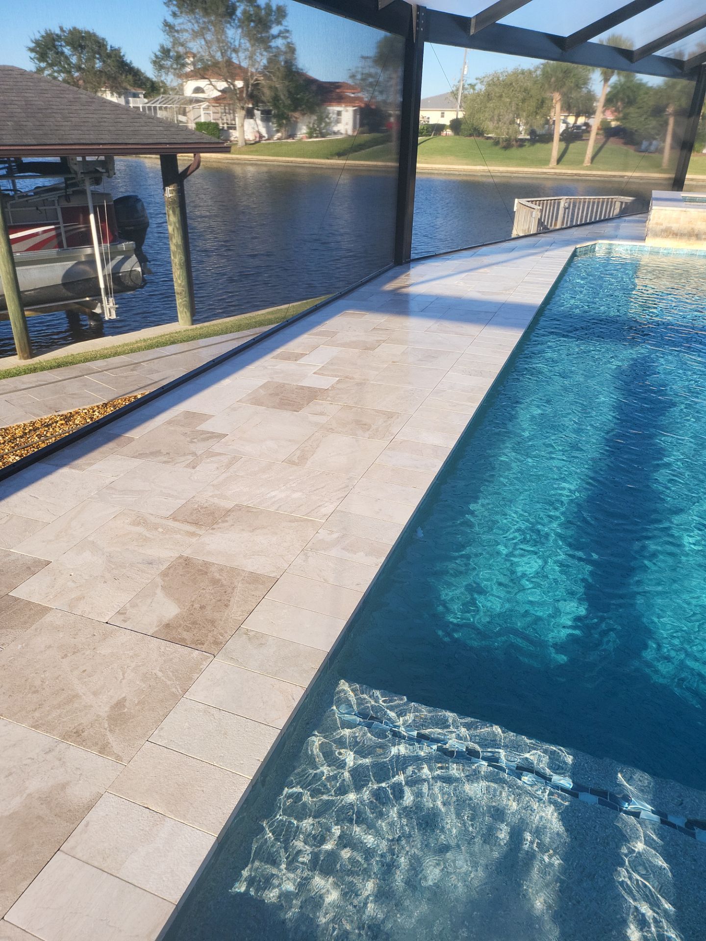 Pool Deck using Concrete Sealant by DuraSeal
