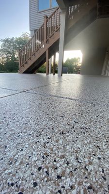 Patio using Driftwood