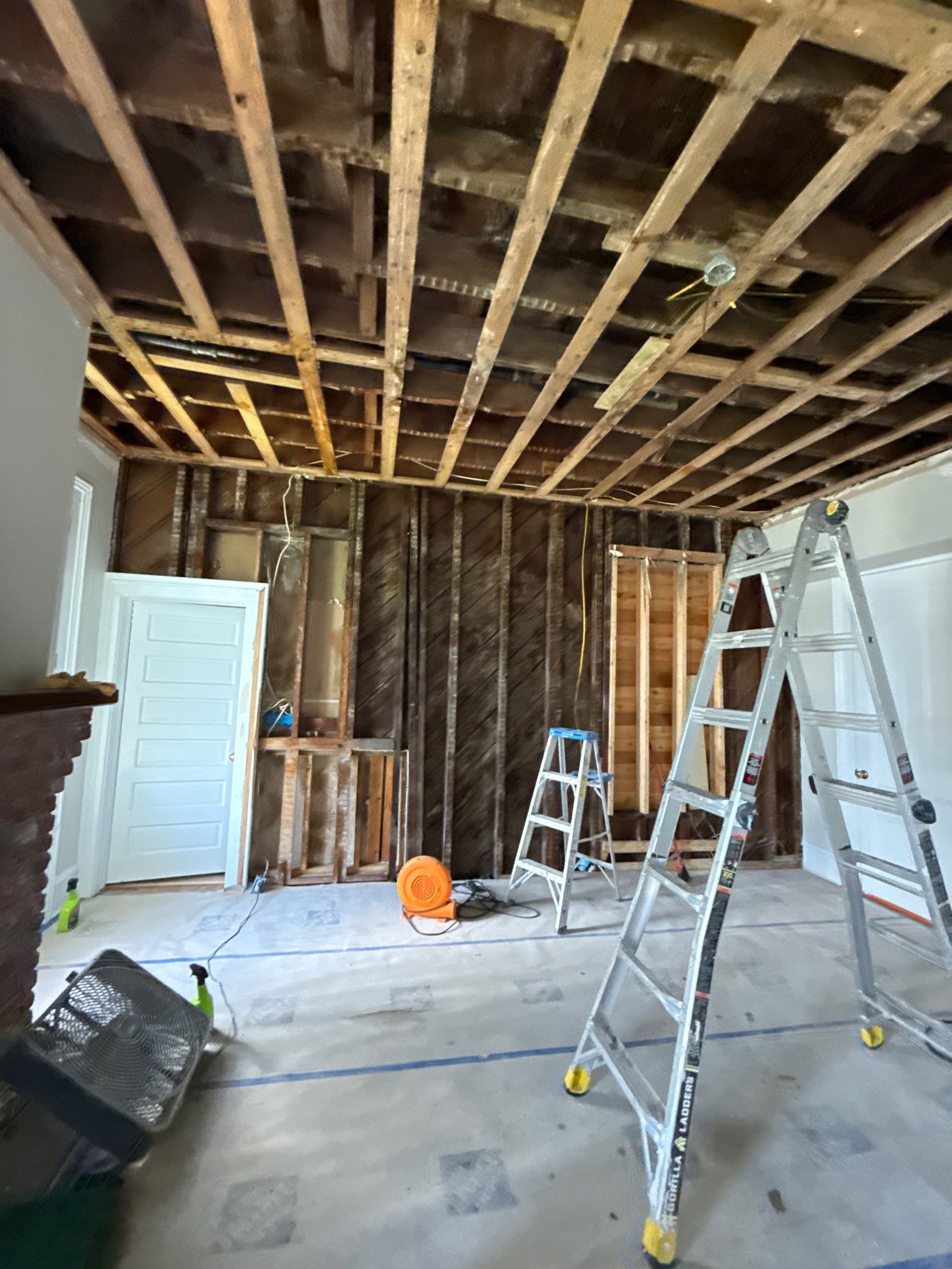 Drywall Job For National Guard by Axtra Hand