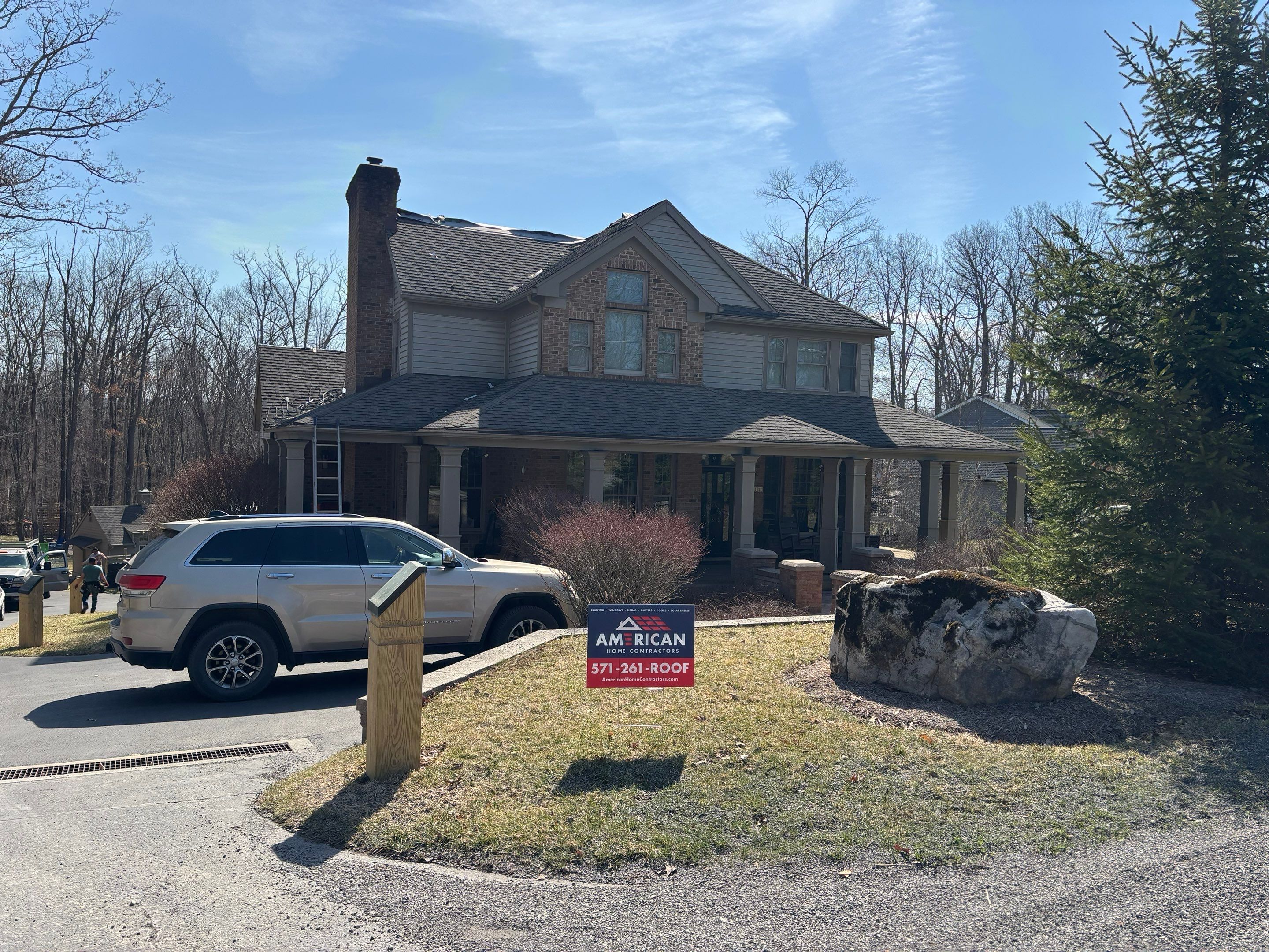 Metal Roof Replacement  by American Home Contractors