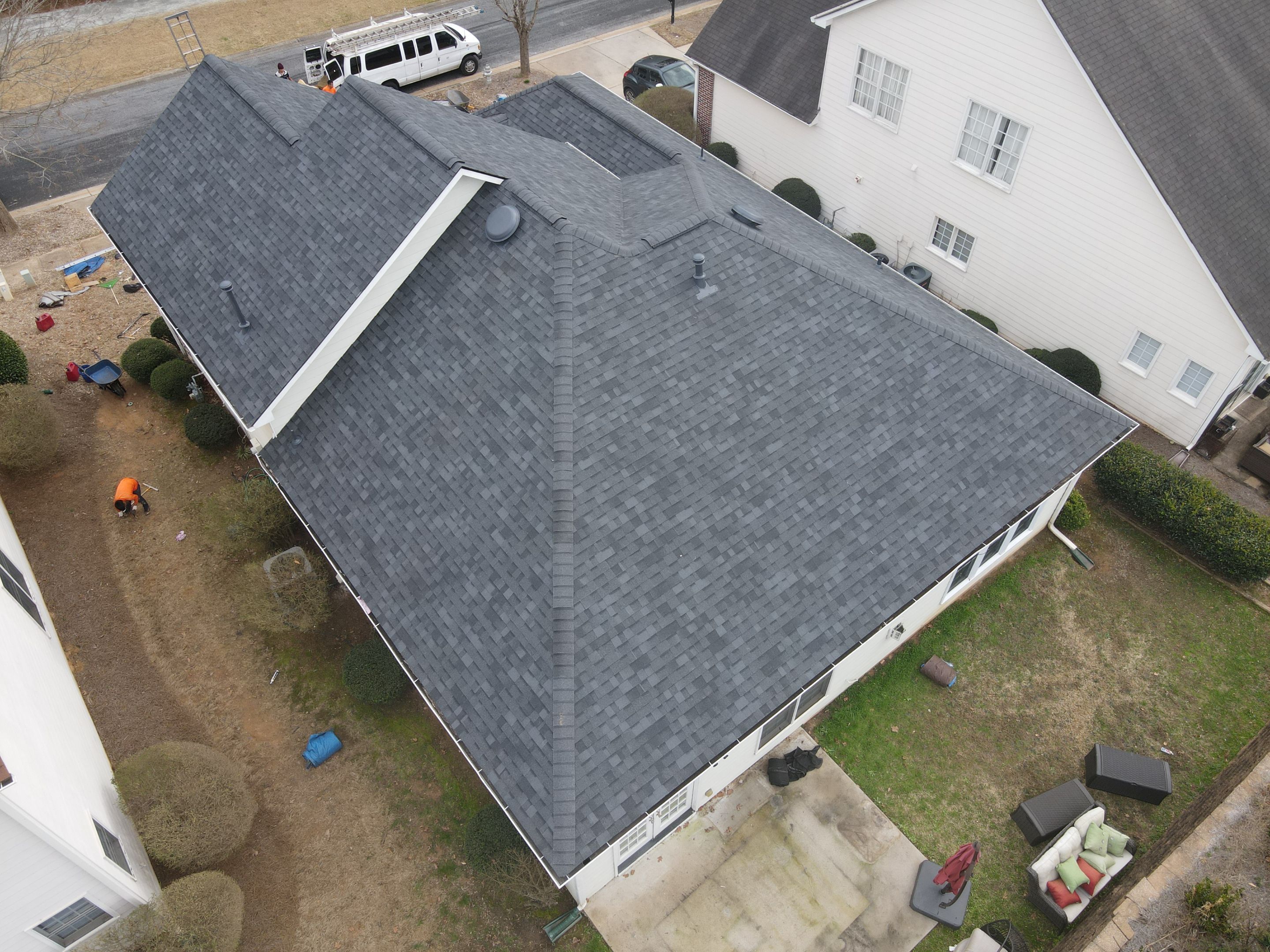 Residential Roofing Installation using Owens Corning by Inspector Roofing and Restoration