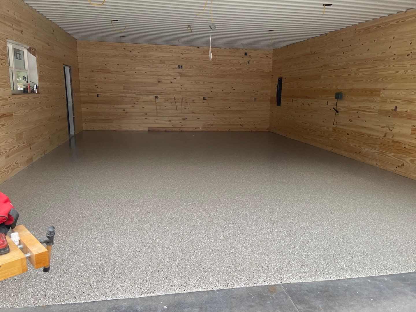 Garage and Carport in Chiefland, FL in Pebble Beach by Cross Creek Concrete Coatings