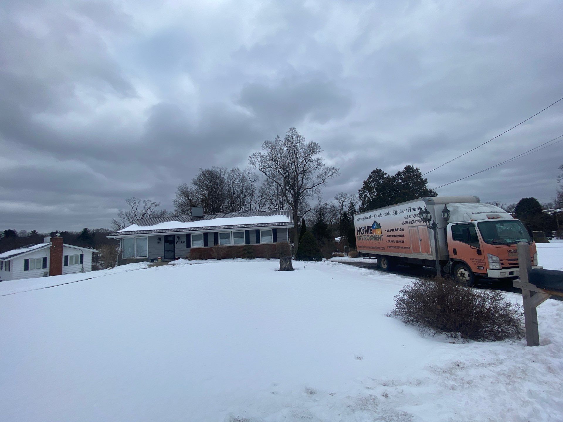Stopping major attic air loss in Coraopolis, PA 15108 by Home Environment Solutions