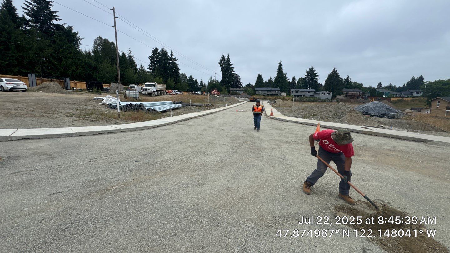 Asphalt Road Repair in Neighborhood  by Jireh Asphalt & Concrete Inc 