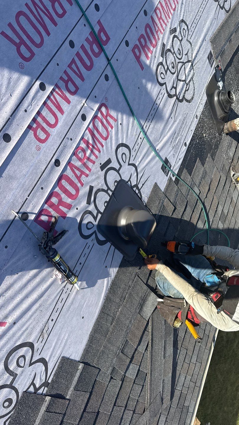 Roof Replacement using Owens Corning Williamsburg Grey by 180 Contractors